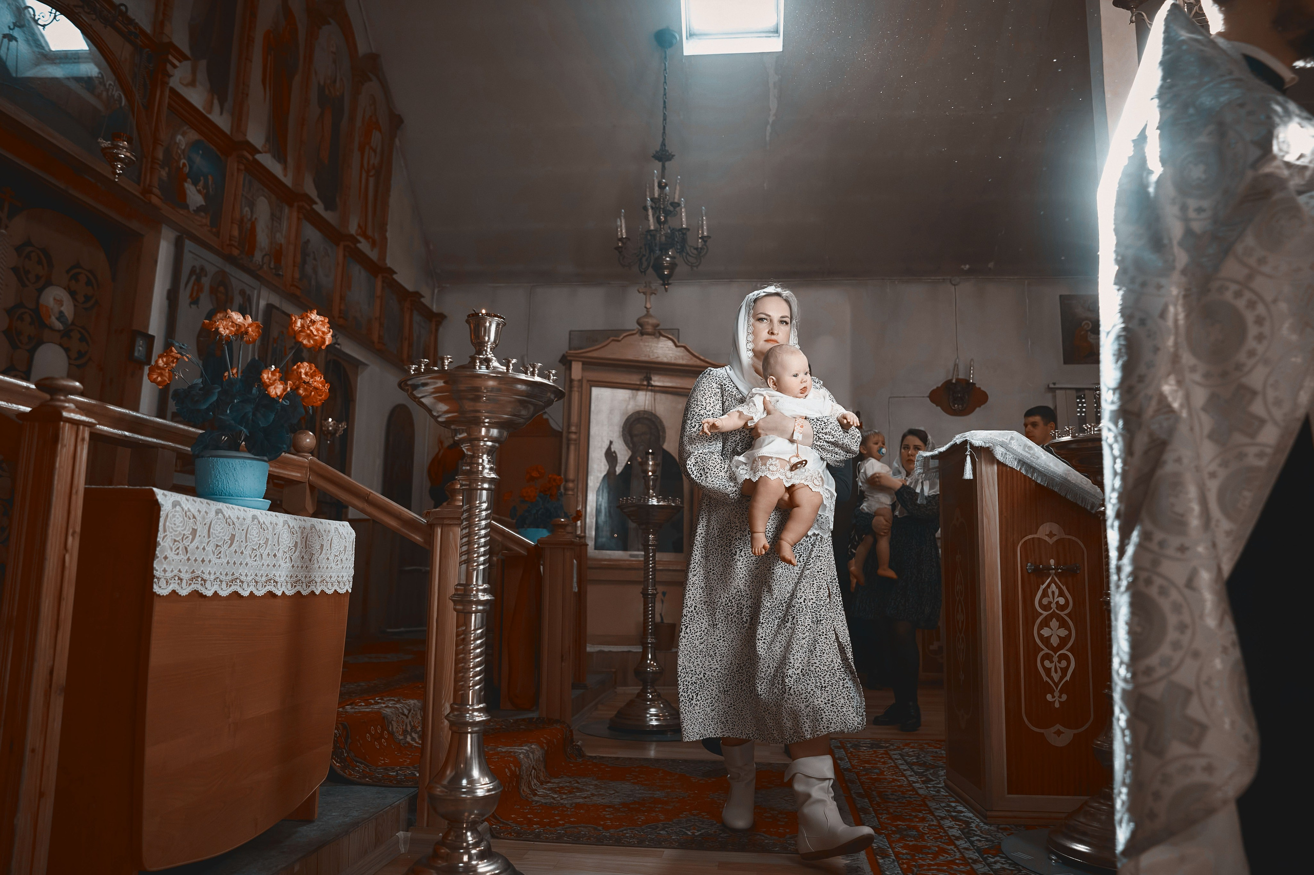 Крещение в Храме иконы Божией Матери «Утоли моя печали»