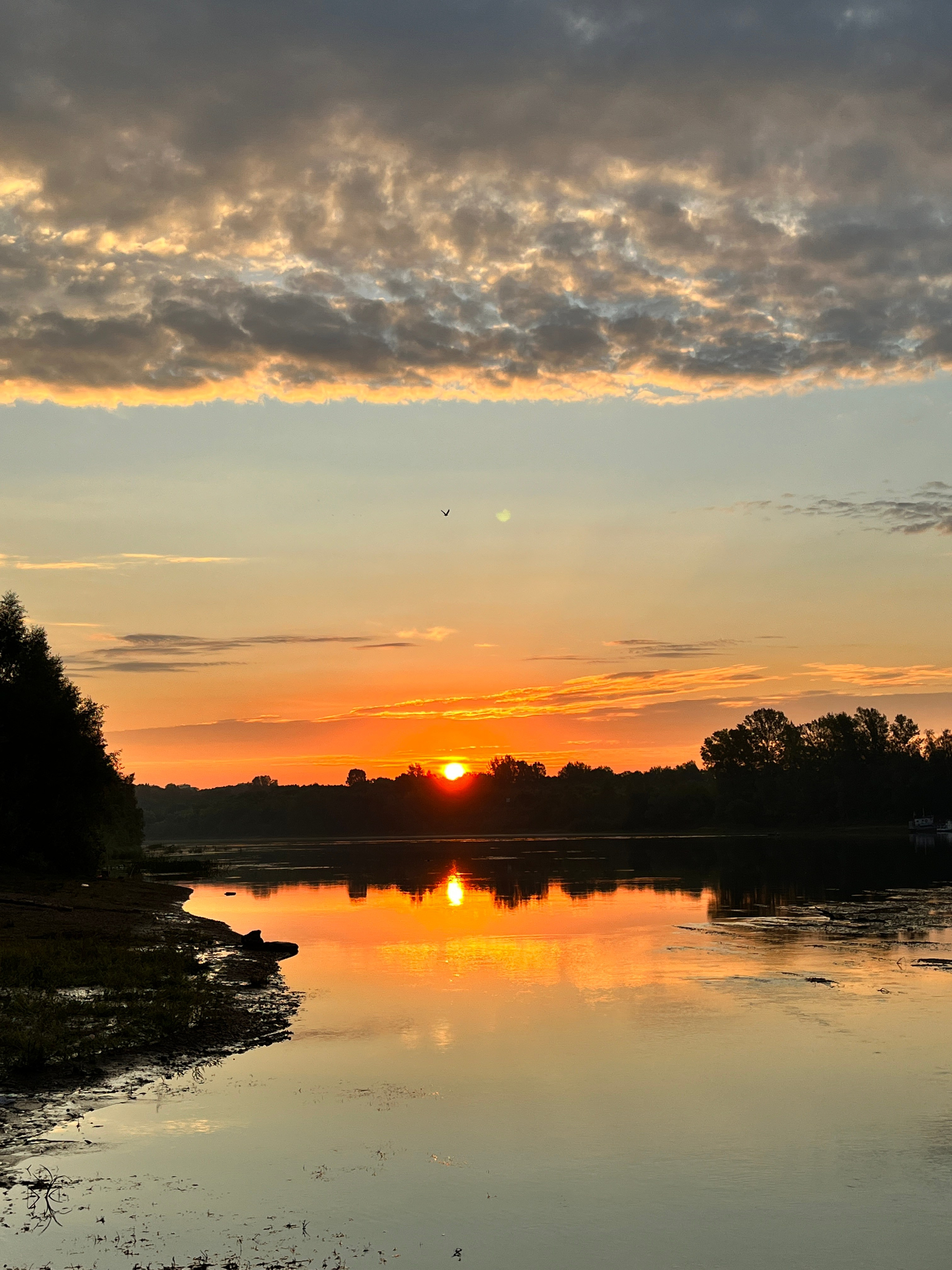 Рассвет на сапах в Сипайловских карьерах