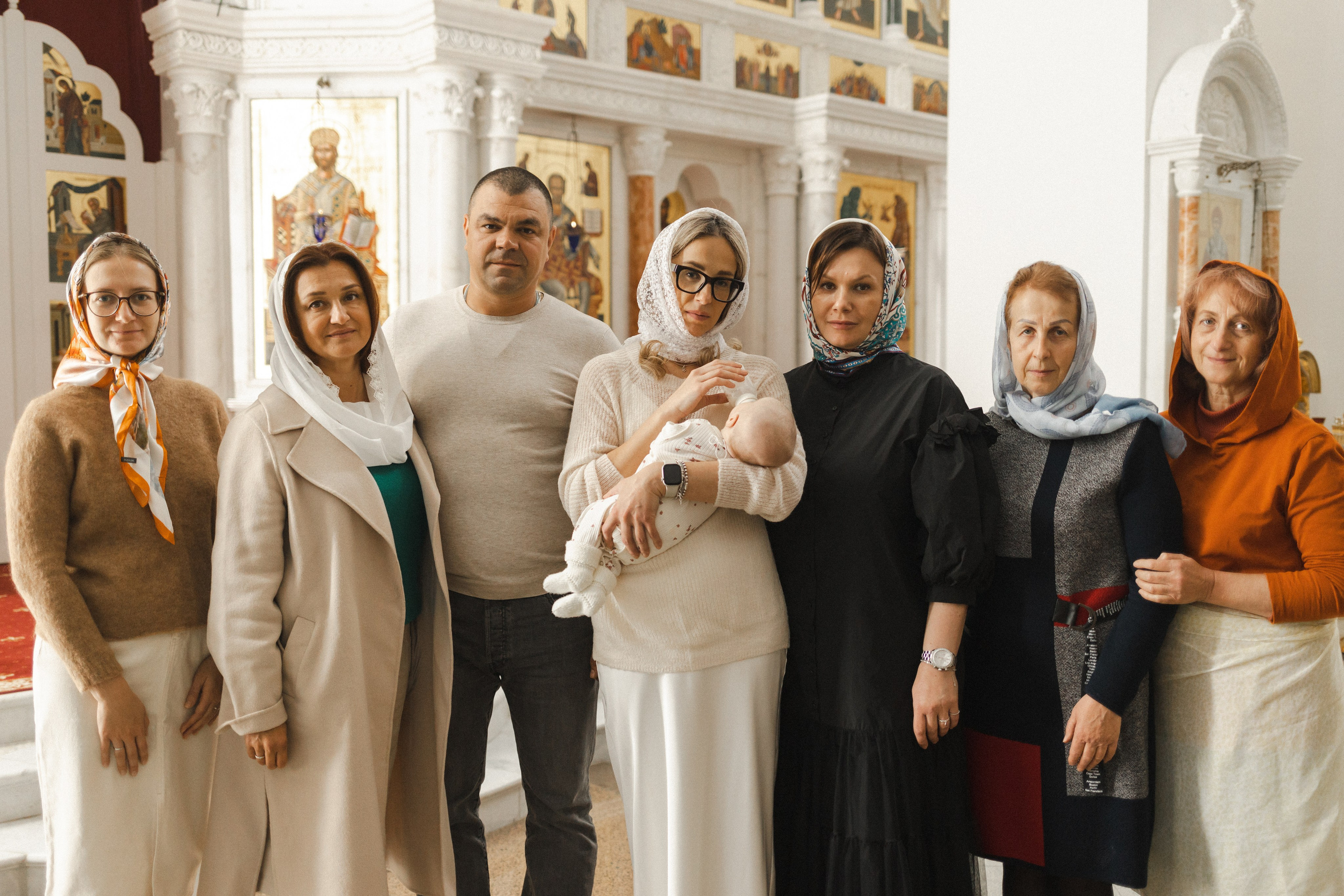 Крещение Стефании. Семейный фотограф в Москве