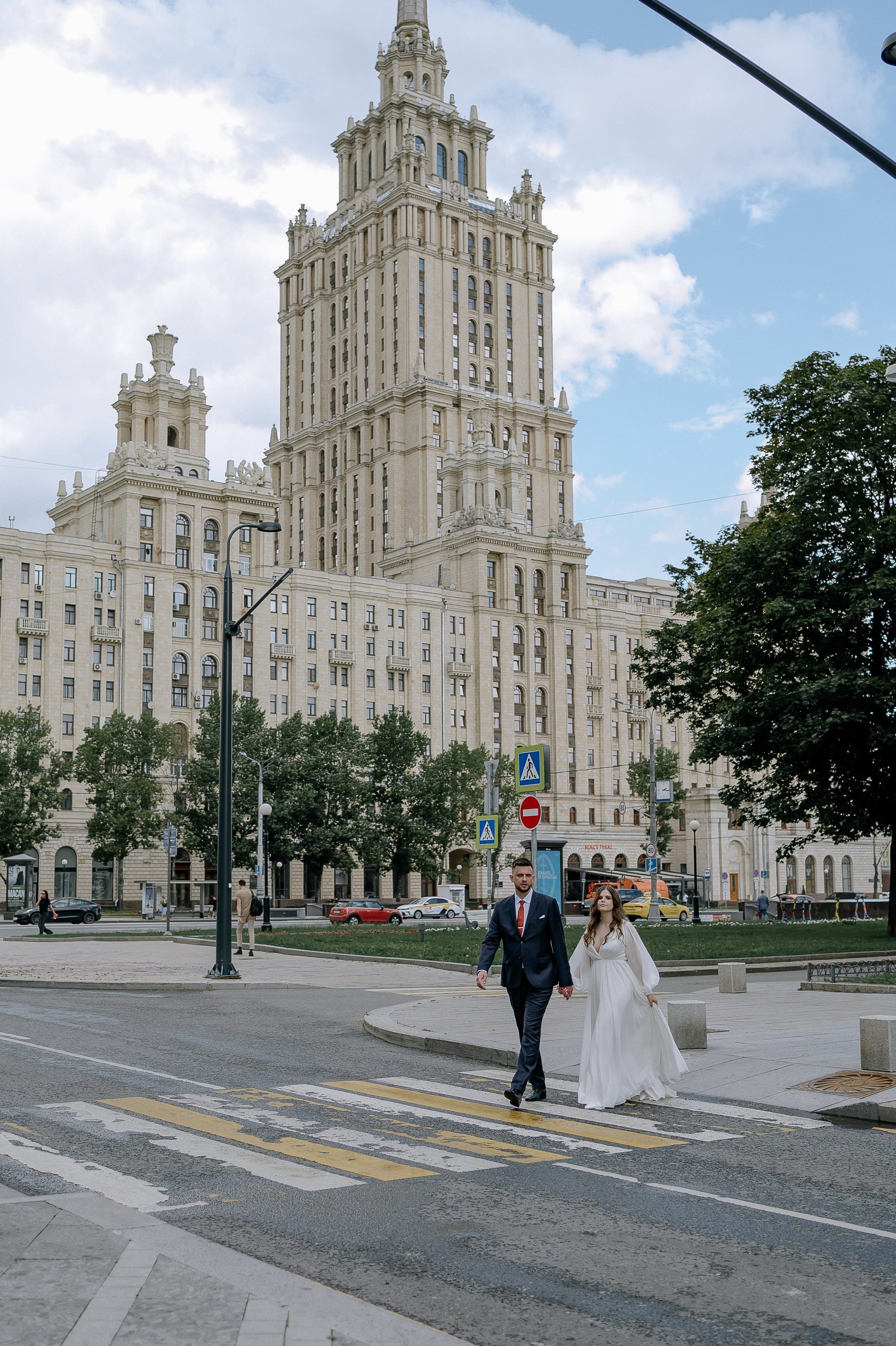 Регистрация брака и свадебная фотосессия в ресторане Романтик. Свадебный фотограф Москва — Сергей и Татьяна