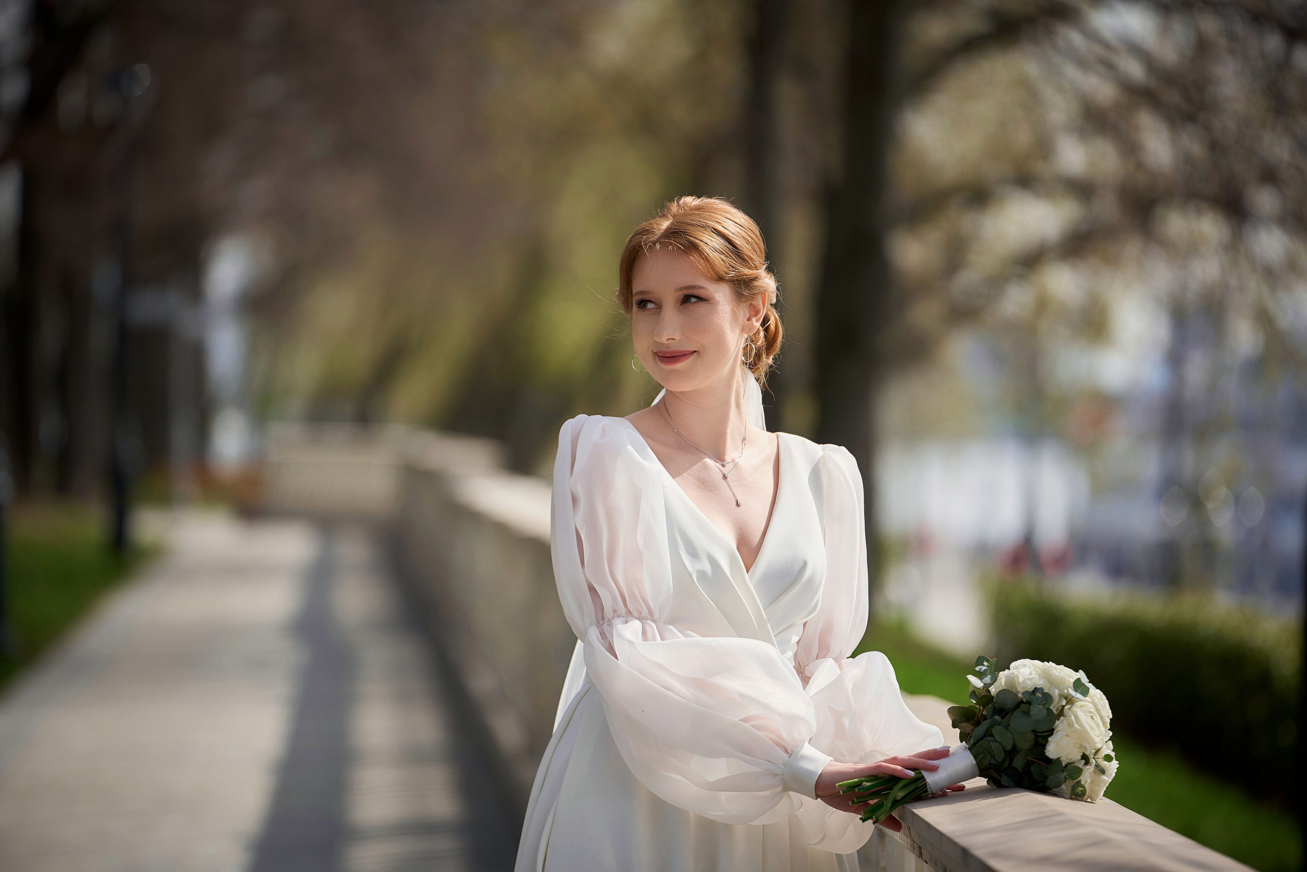 Свадебная Фотосессия в Савёловском ЗАГС и парке Речного Вокзала Москвы