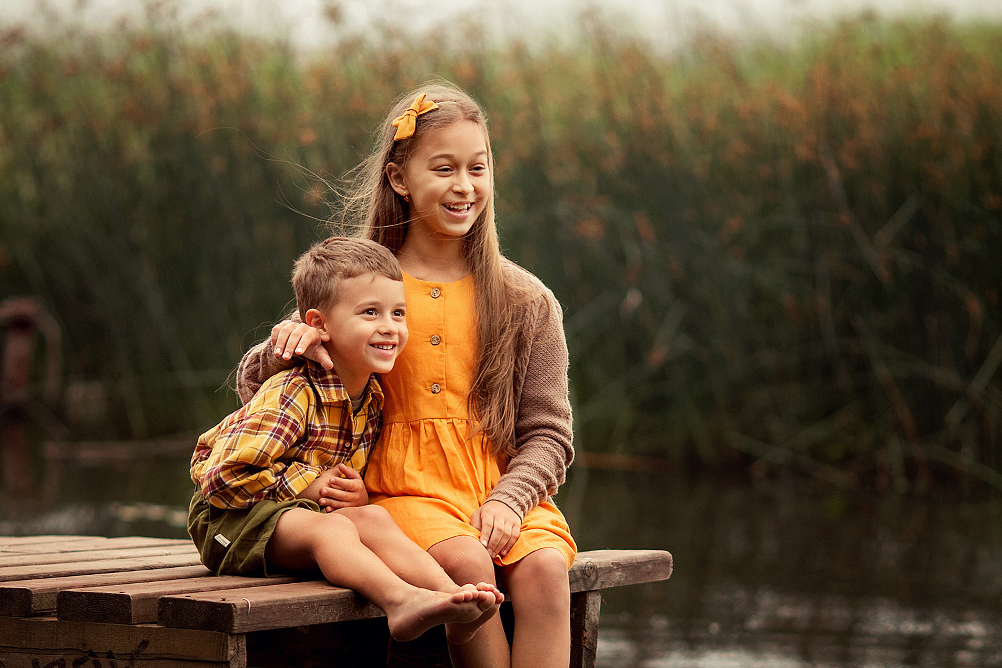 Семейная фотосессия на озере. Tatyana Nadezhdina Family photographer