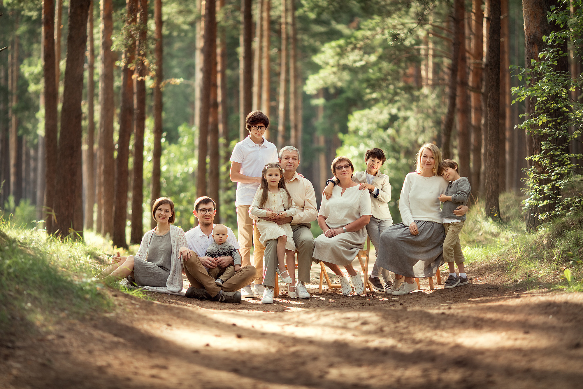 Фотосессии больших семей. Tatyana Nadezhdina Family photographer