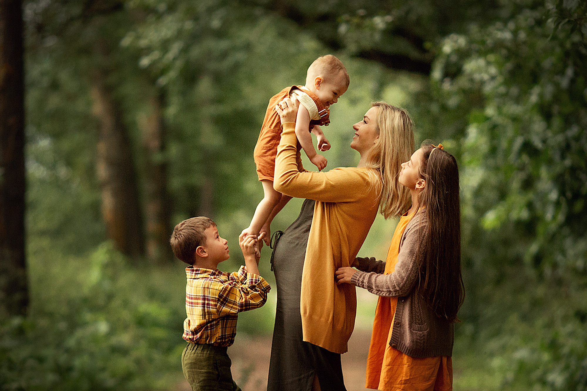 Семейная фотосессия на озере. Tatyana Nadezhdina Family photographer