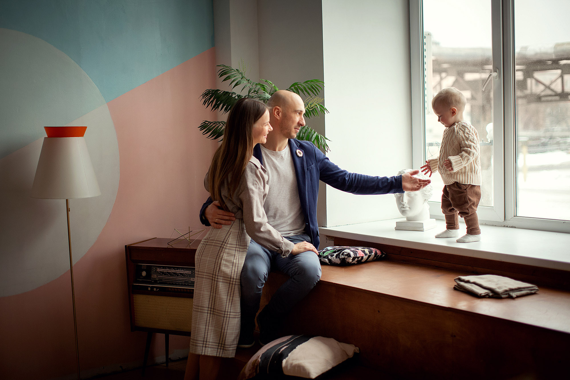 Семейная фотосессия в студии. Tatyana Nadezhdina Family photographer