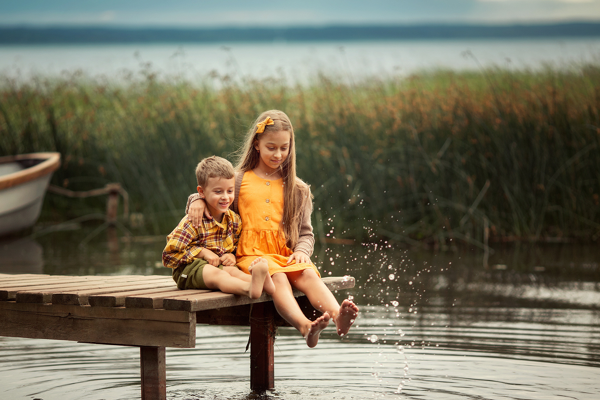 Семейная фотосессия на озере. Tatyana Nadezhdina Family photographer