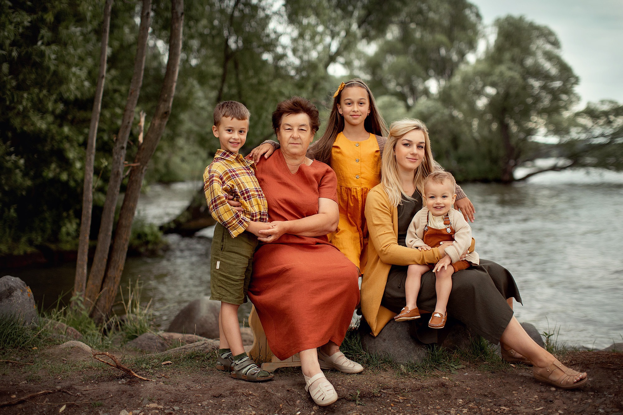 Семейная фотосессия на озере. Tatyana Nadezhdina Family photographer