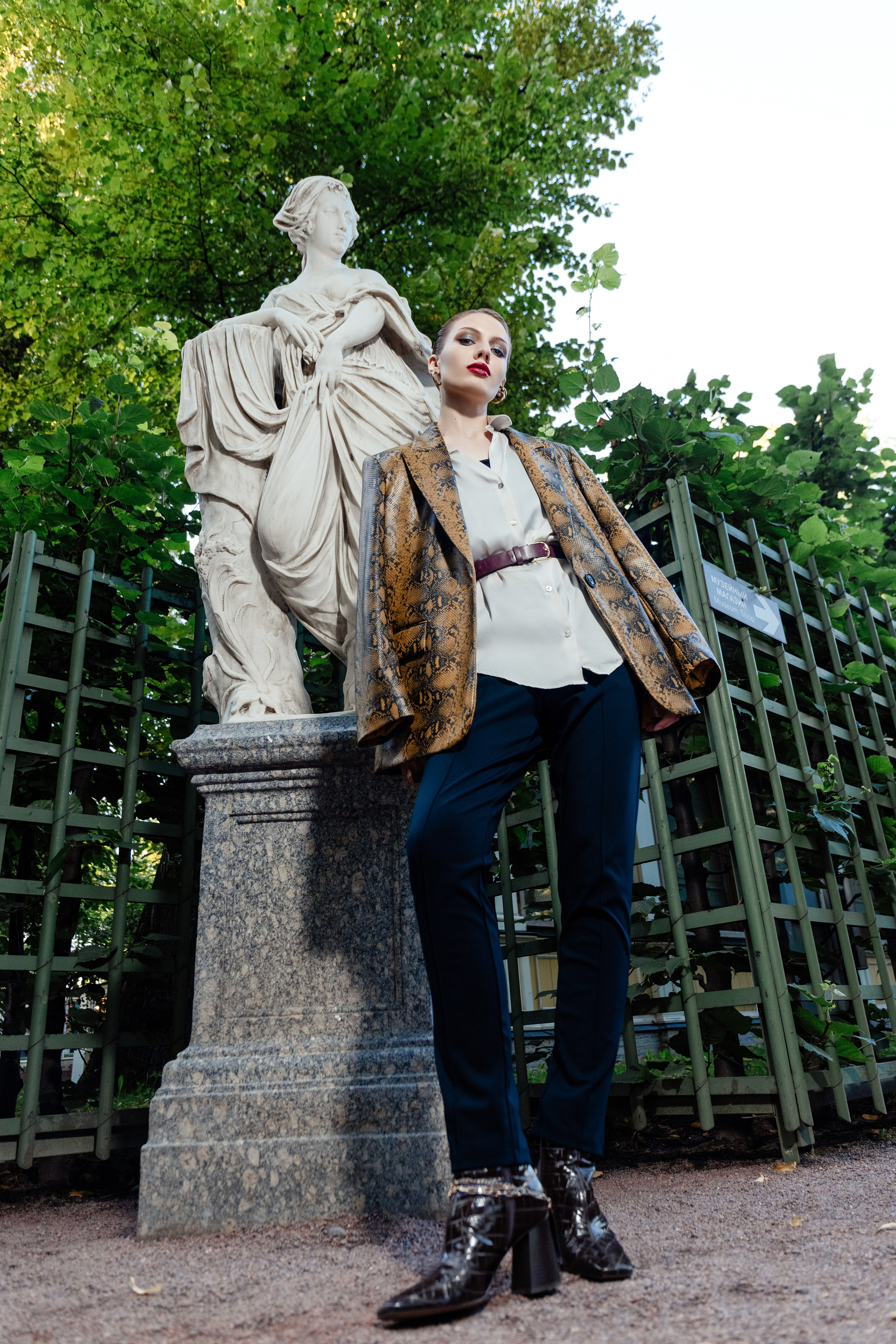 Съёмки в парках и садах Петербурга