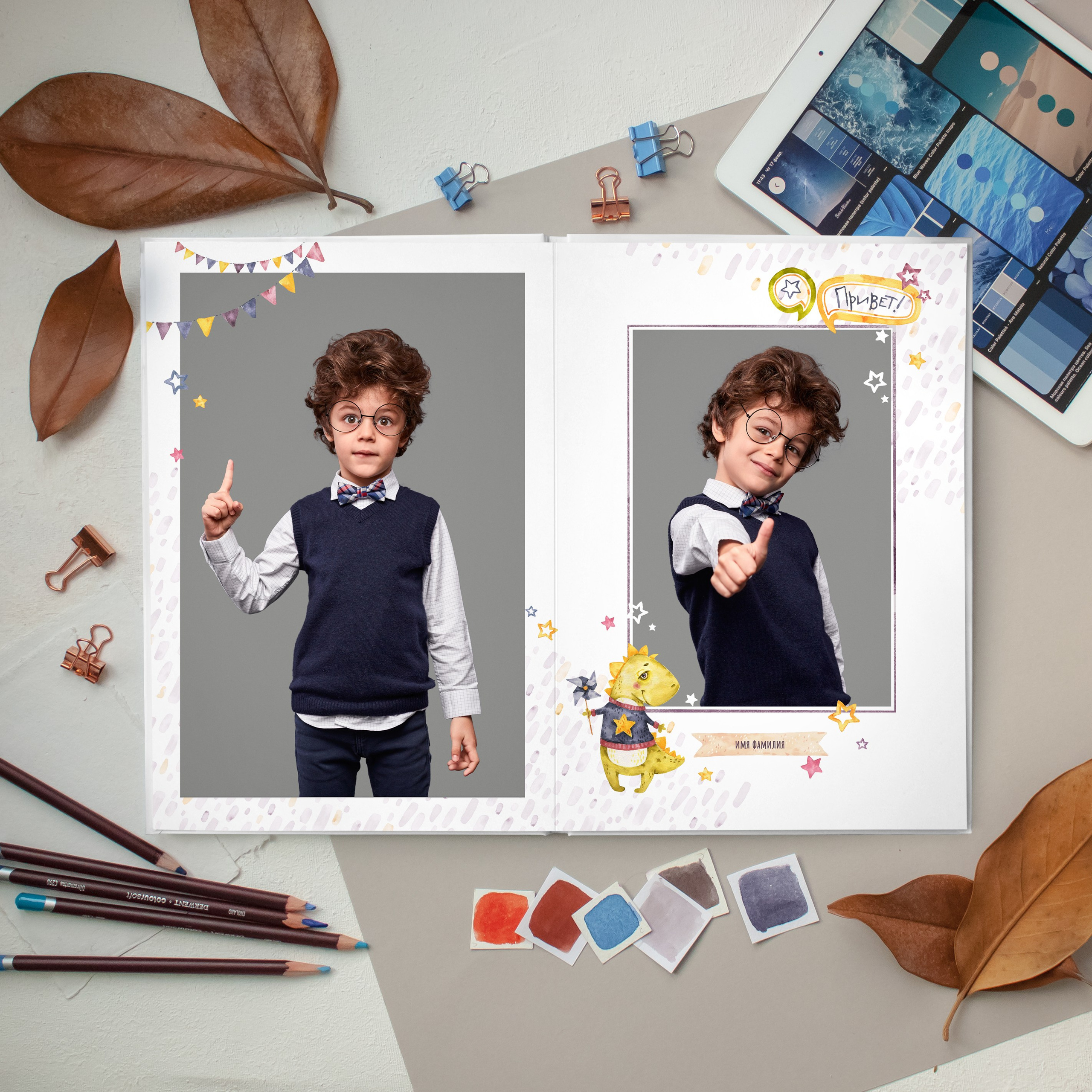 Выпускные альбомы для детского сада во Владивостоке. Фотограф во Владивостоке Фролова Наталья