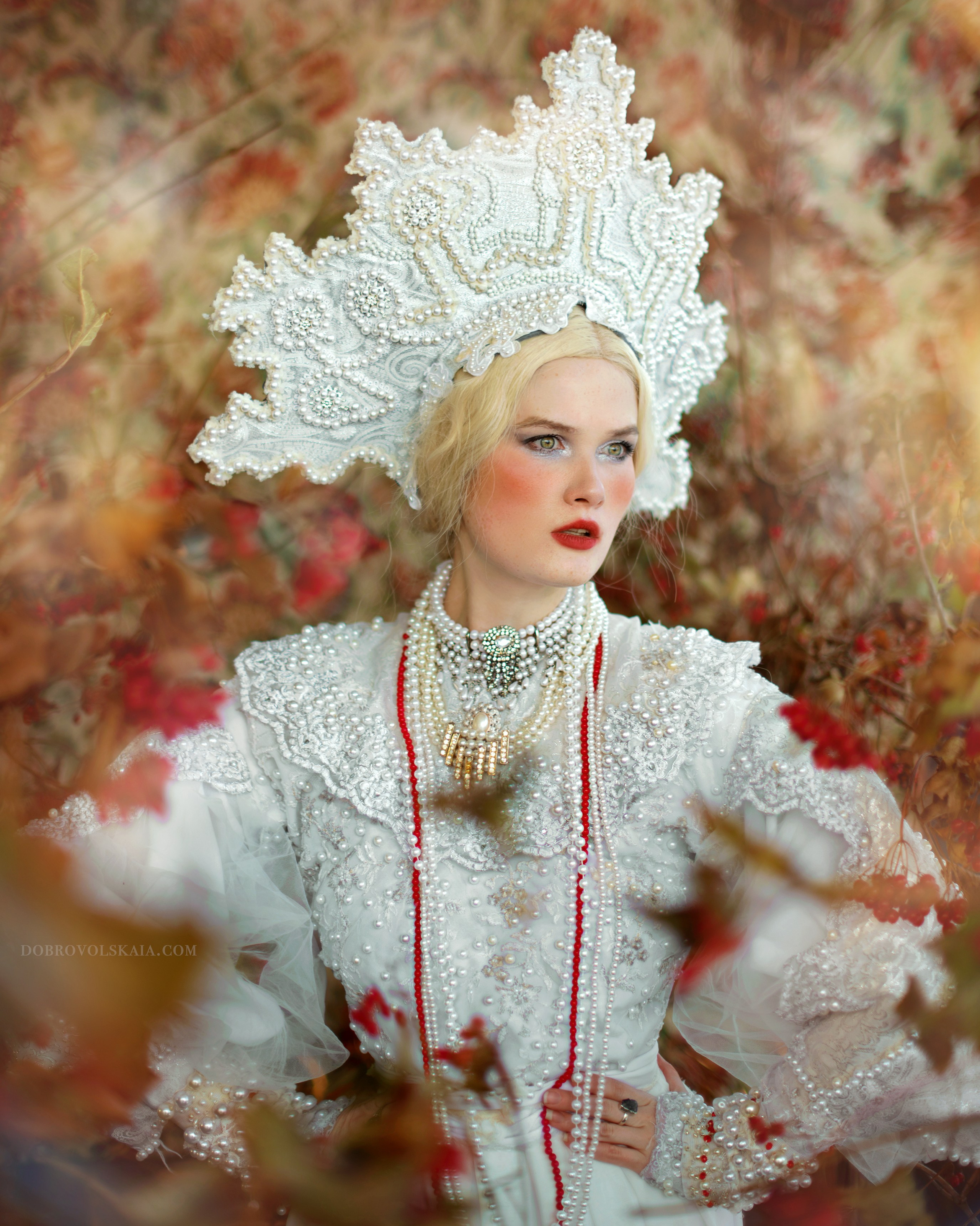 Царевна Лебедь. Русские народные костюмы в Москве