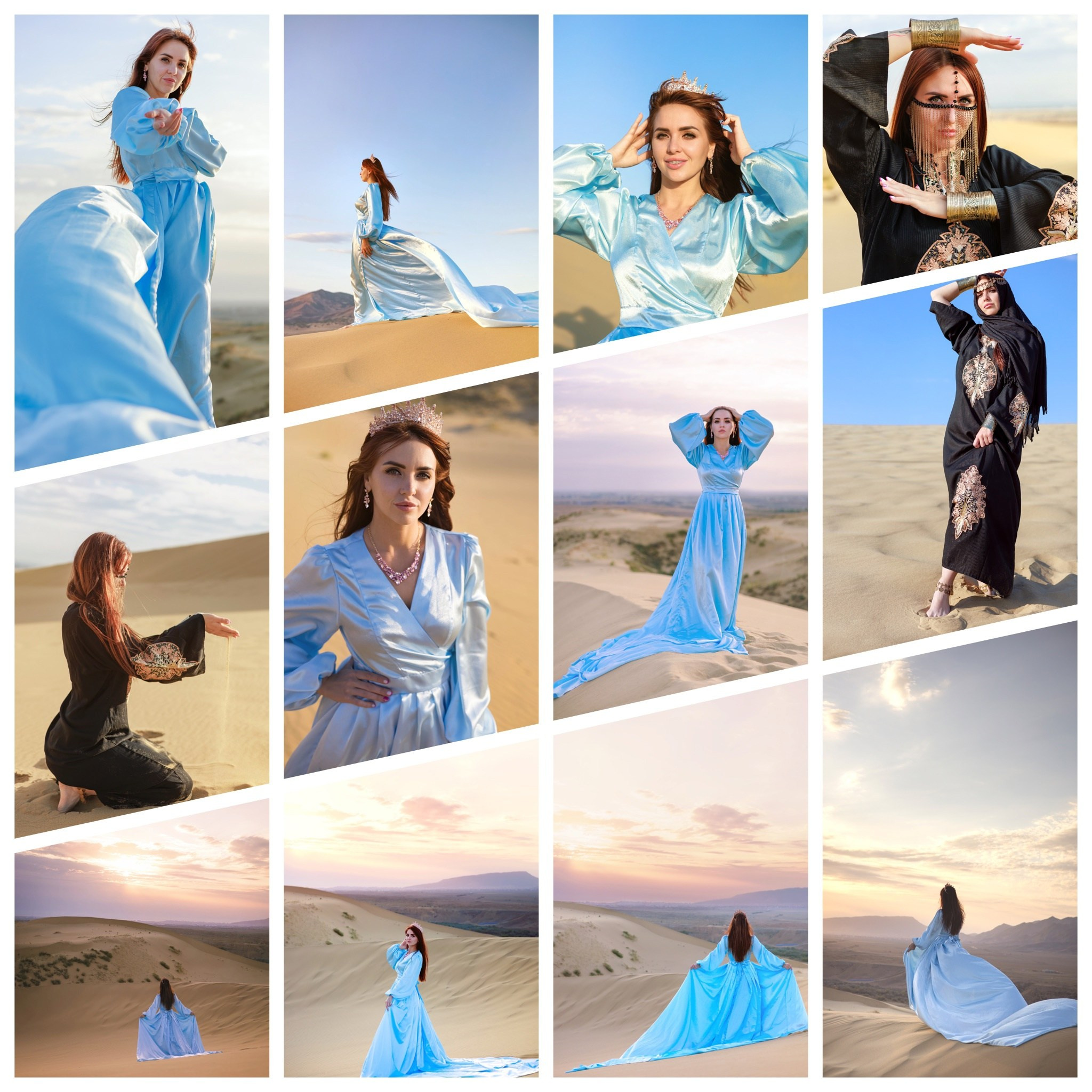 Фотосессия на бархане. Фотограф Дагестан | Лошади | Этноплатья | Туры