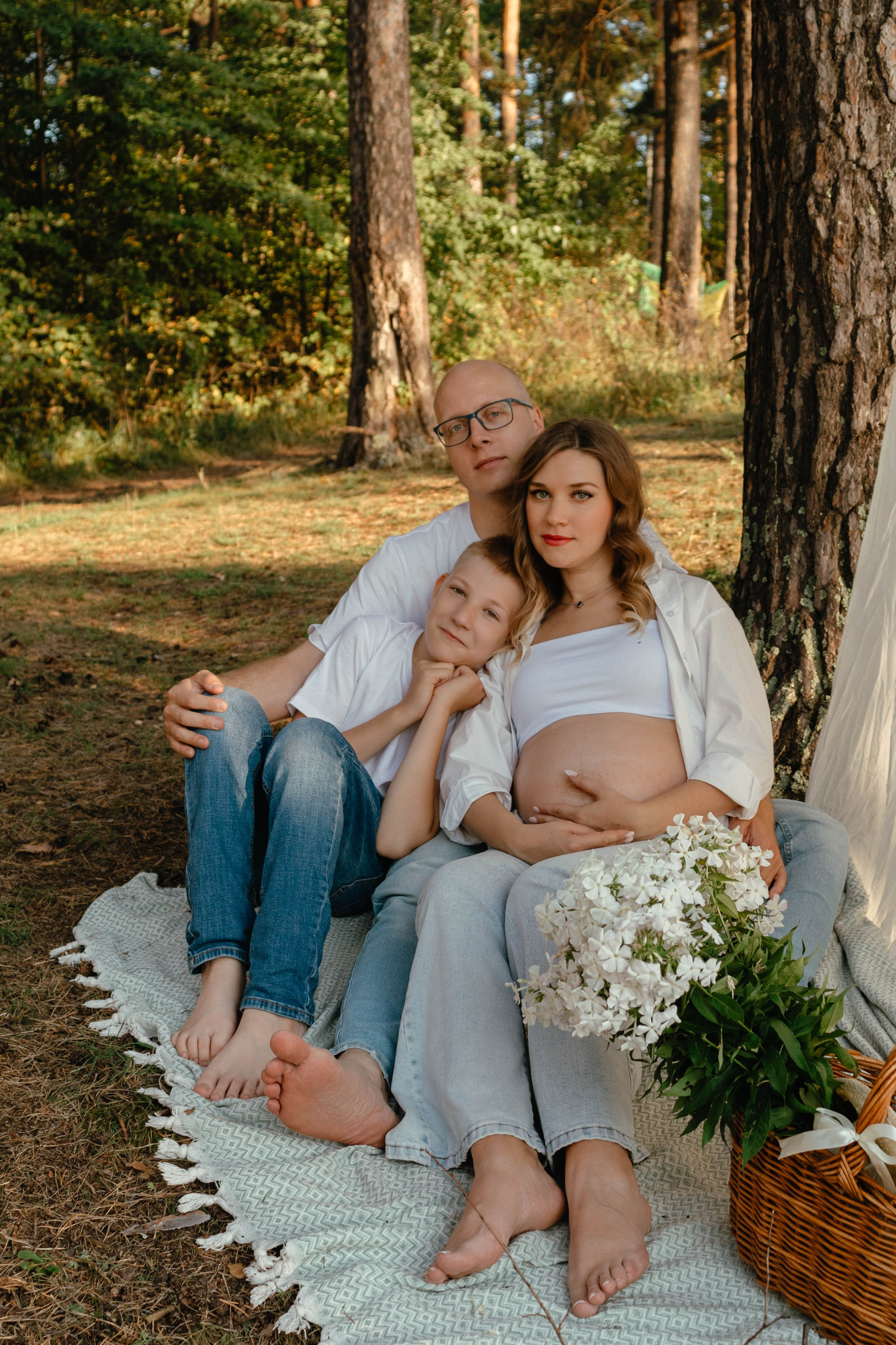 Семейная фотосессия для Артёма, Тёмы и Марина+1. Фотограф Александра Коновалова