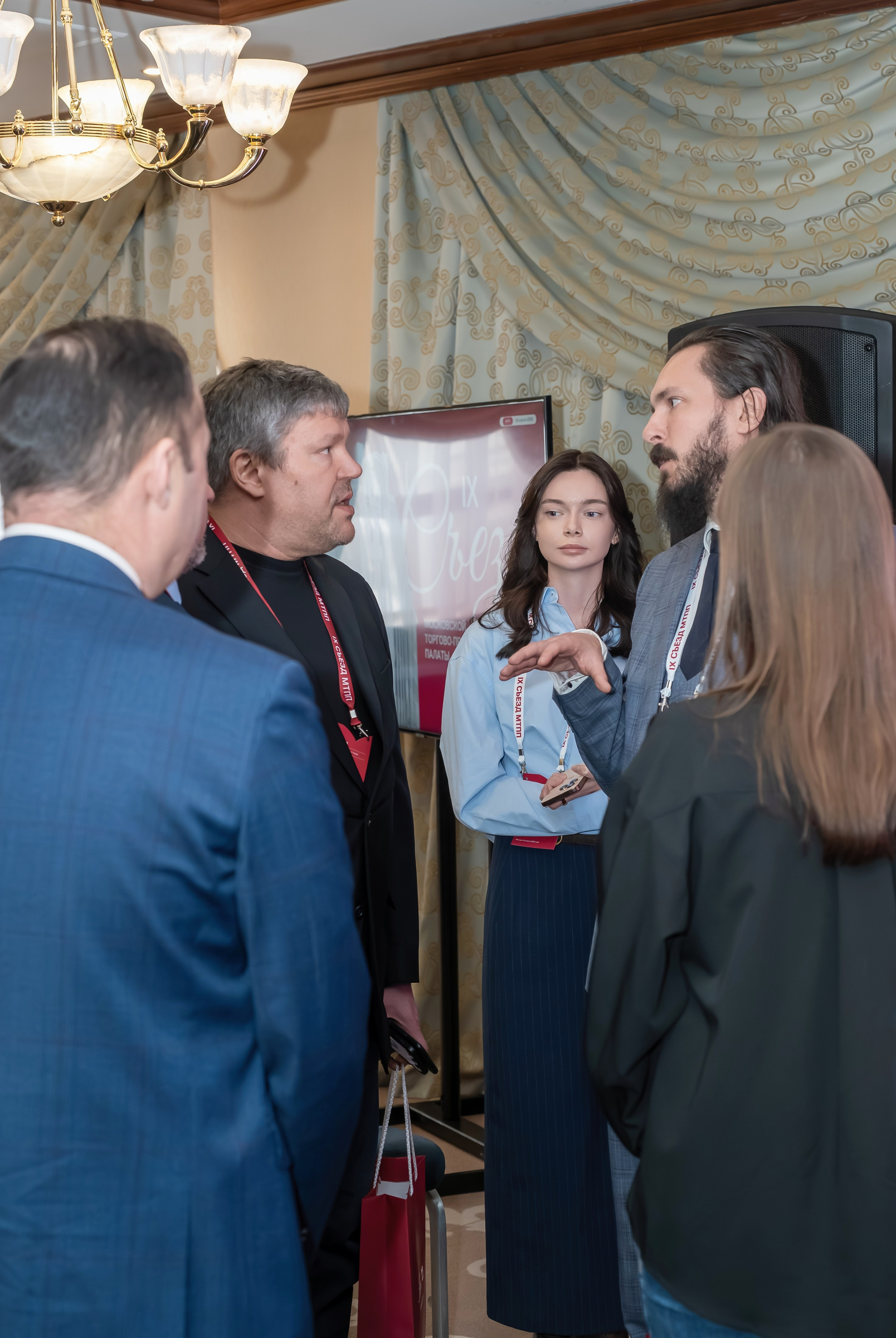 IX Съезд Московской Торгово-промышленной Палаты в отеле Сафмар Аврора Люкс. Фотограф в Москве