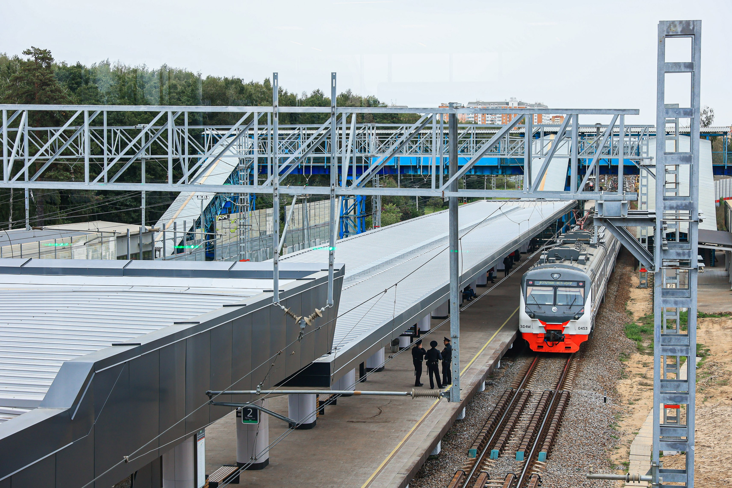 Президент запустил МЦД-4. Моя фотография