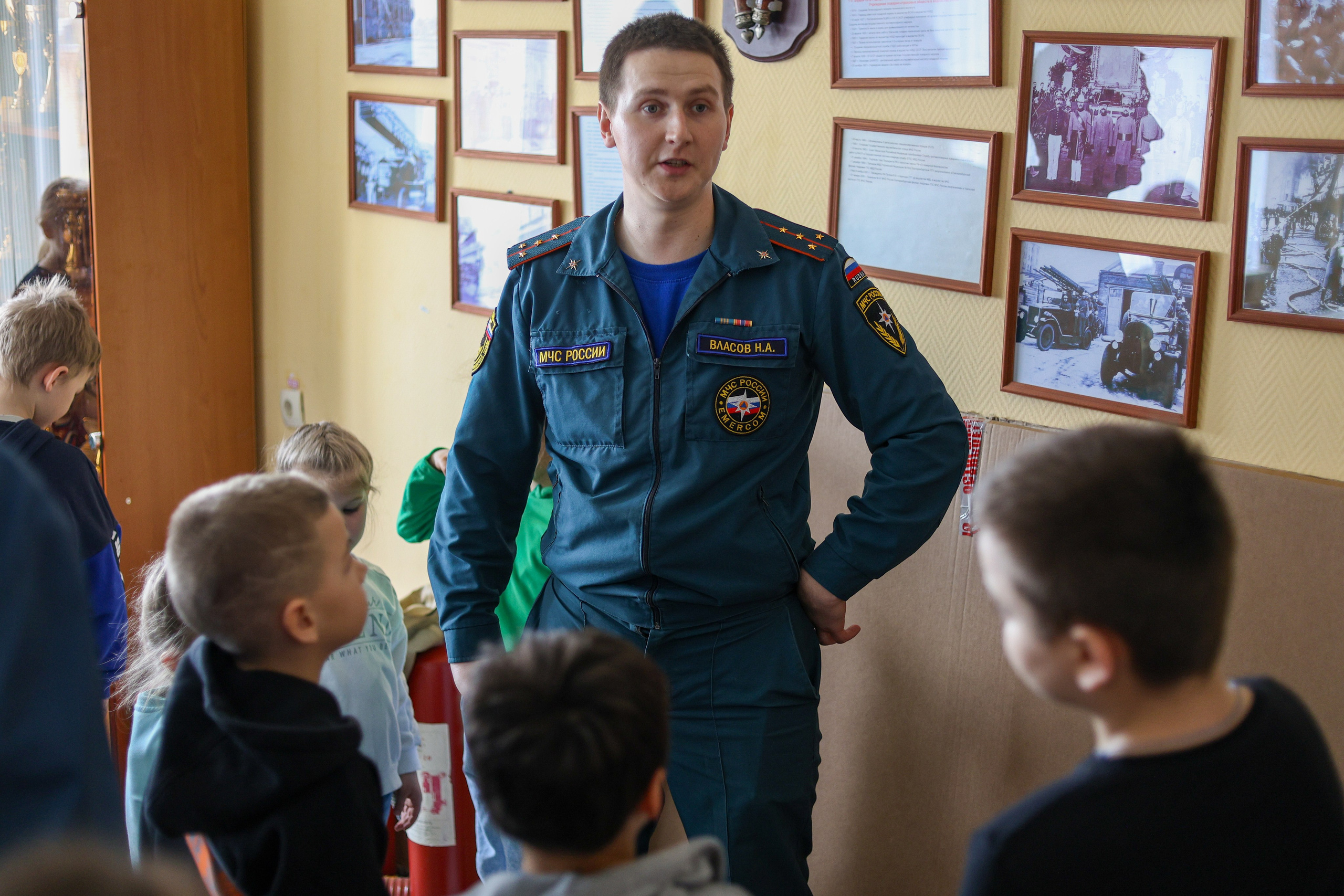 Экскурсия в пожарную часть г. Воскресенск. Вознесенский храм села Барановское