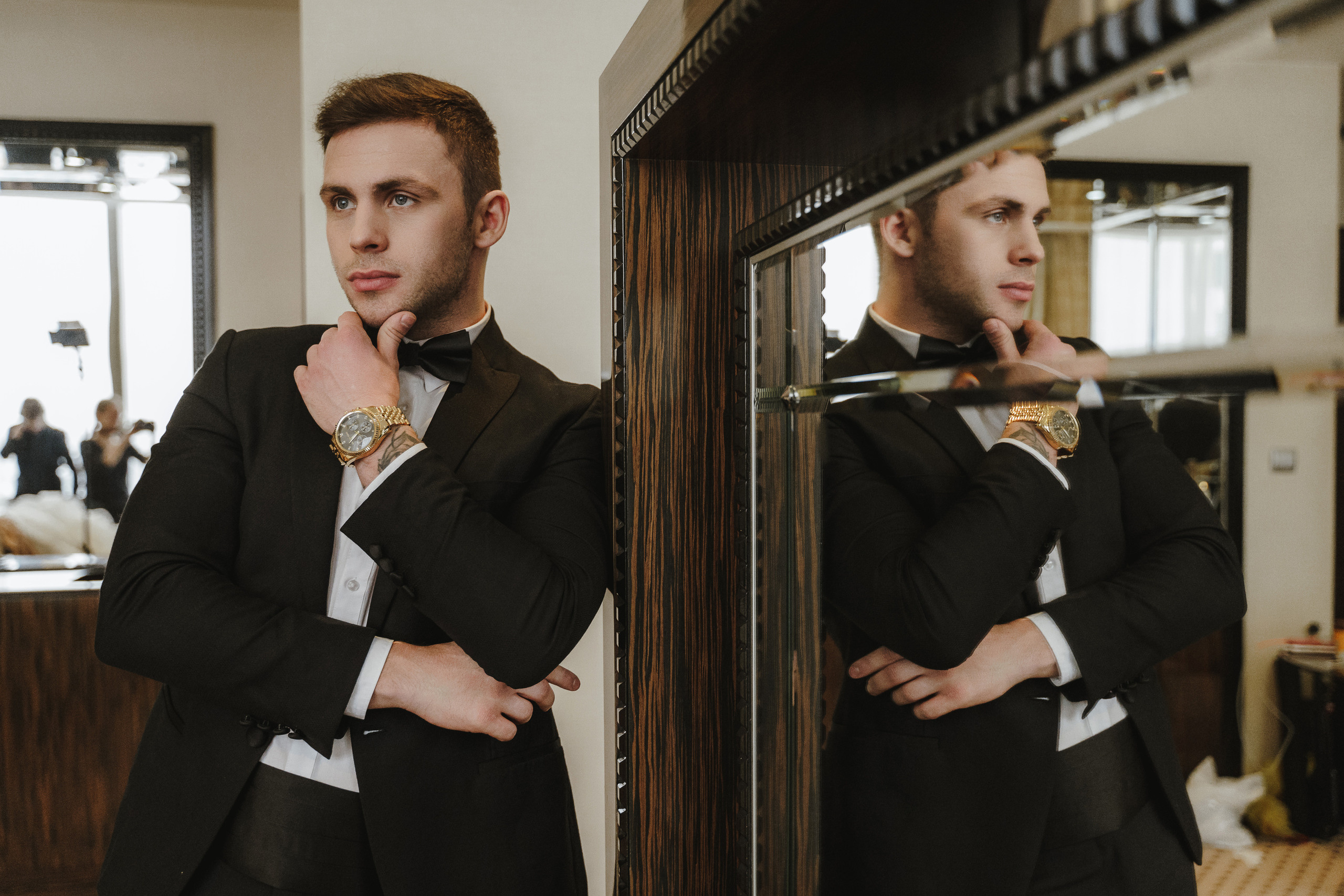 Свадебная фотосессия в гостинице Crown Plaza