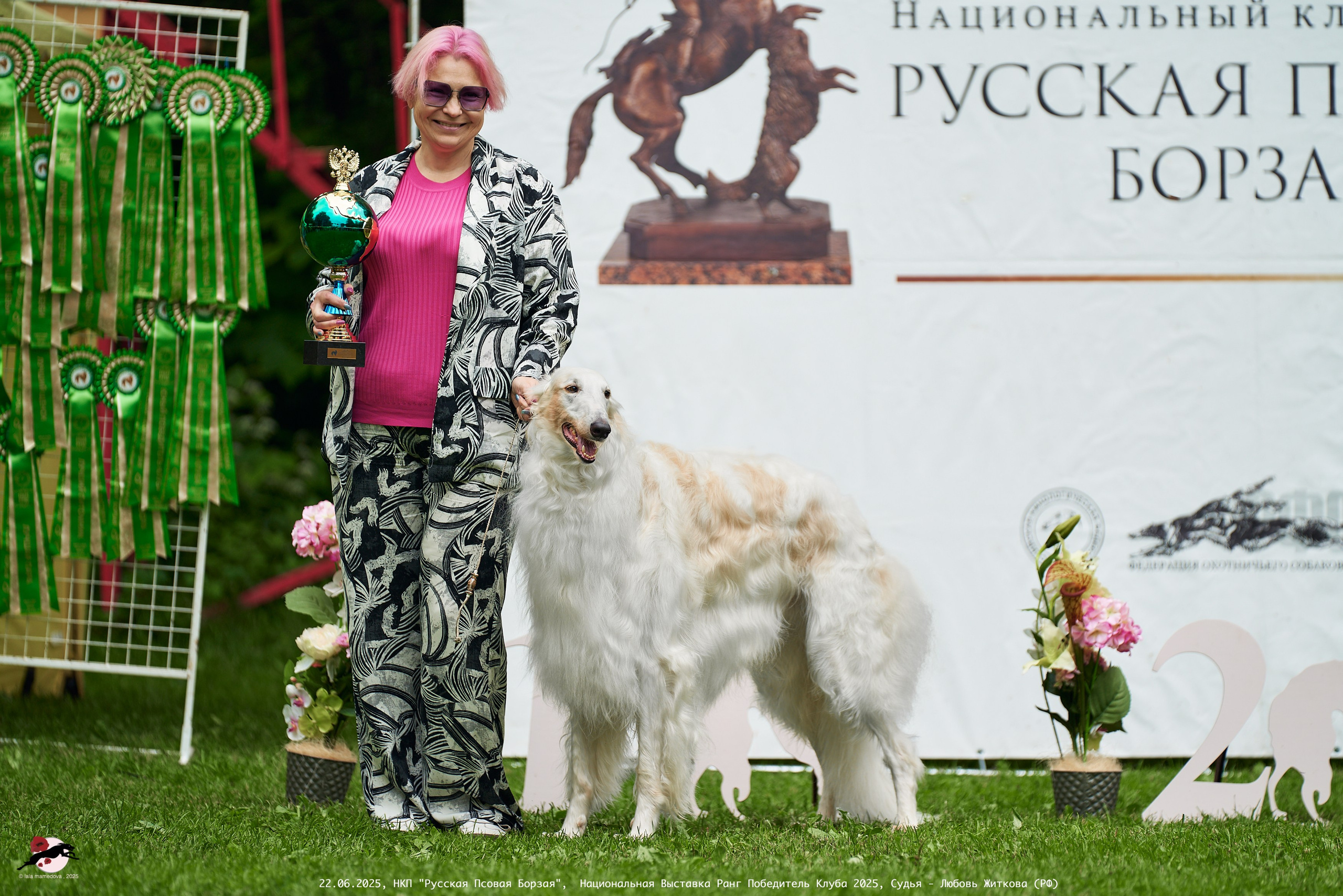 22.06.2025 | Национальная Выставка НКП "Русская Псовая Борзая"