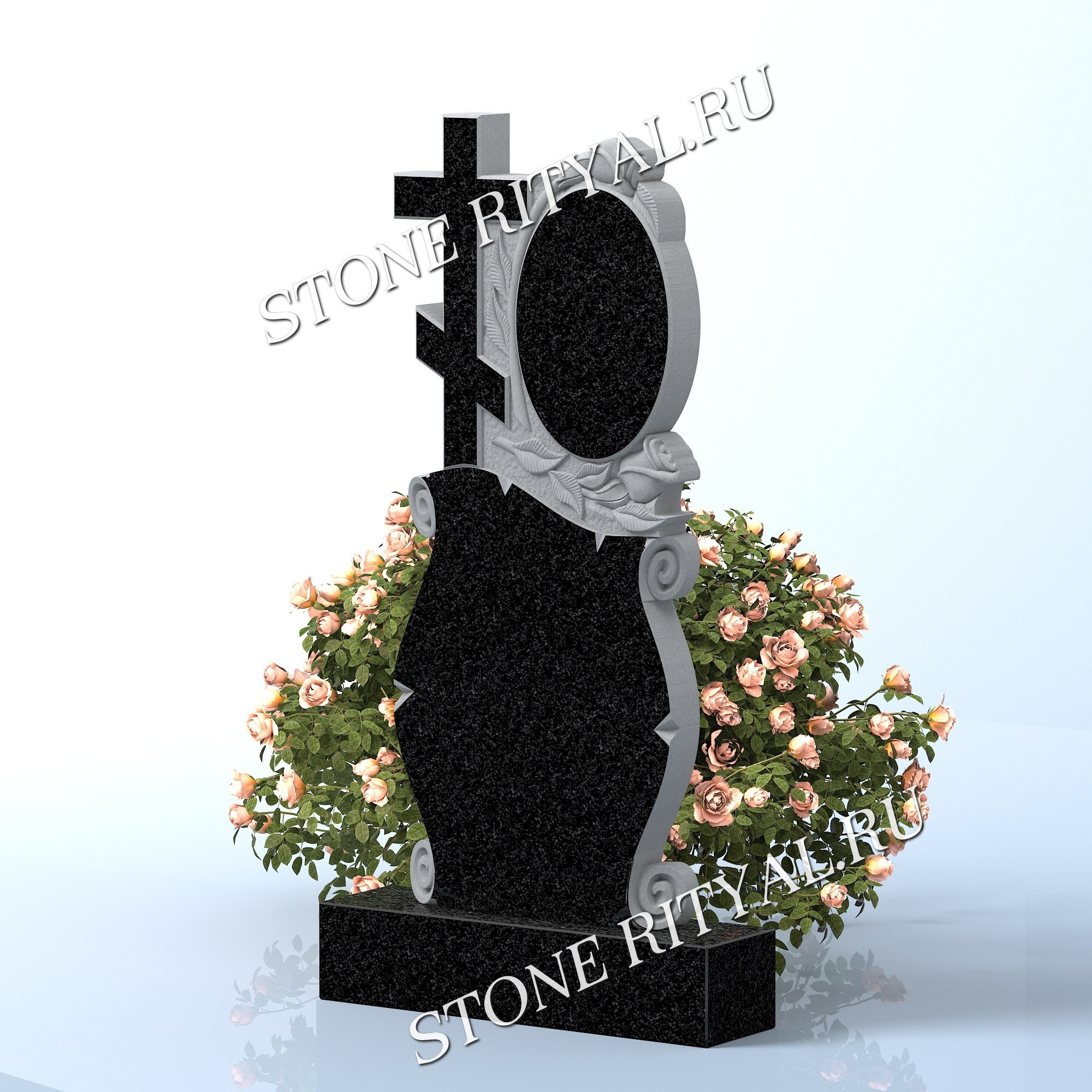 Вертикальные памятники фигурные. Изготовление и установка памятников в Москве и МО