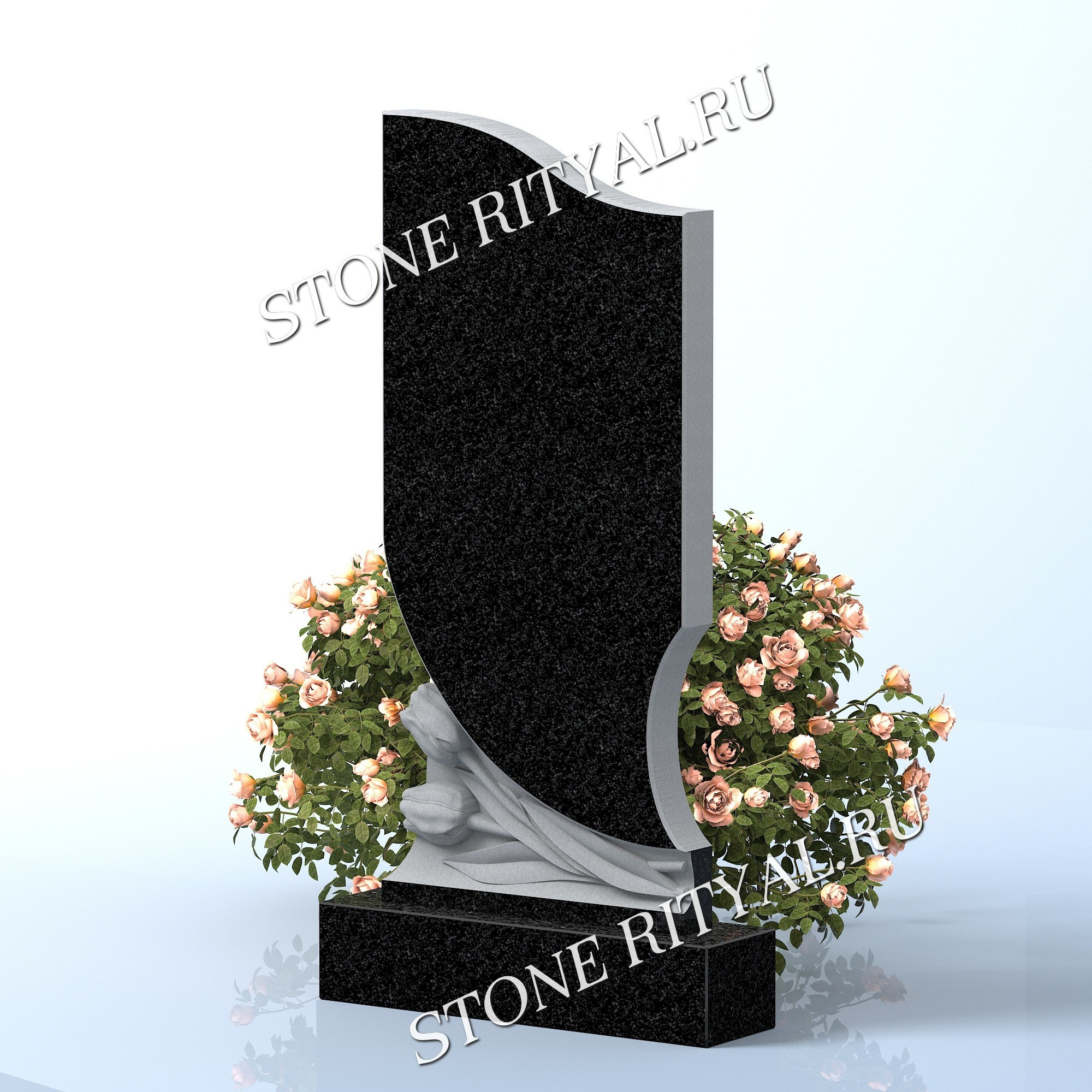 Вертикальные памятники фигурные. Изготовление и установка памятников в Москве и МО