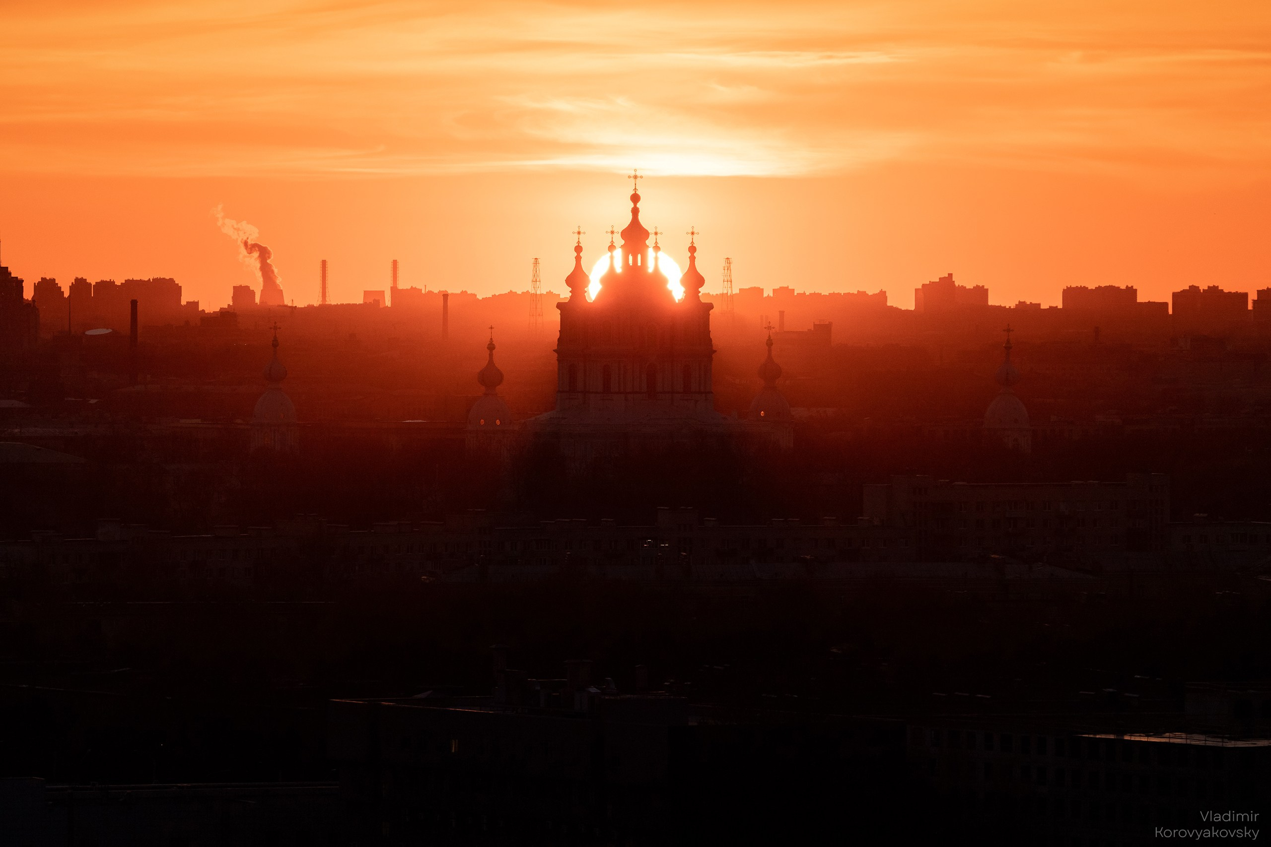 City landscape. Photographer Vladimir Korovyakovsky