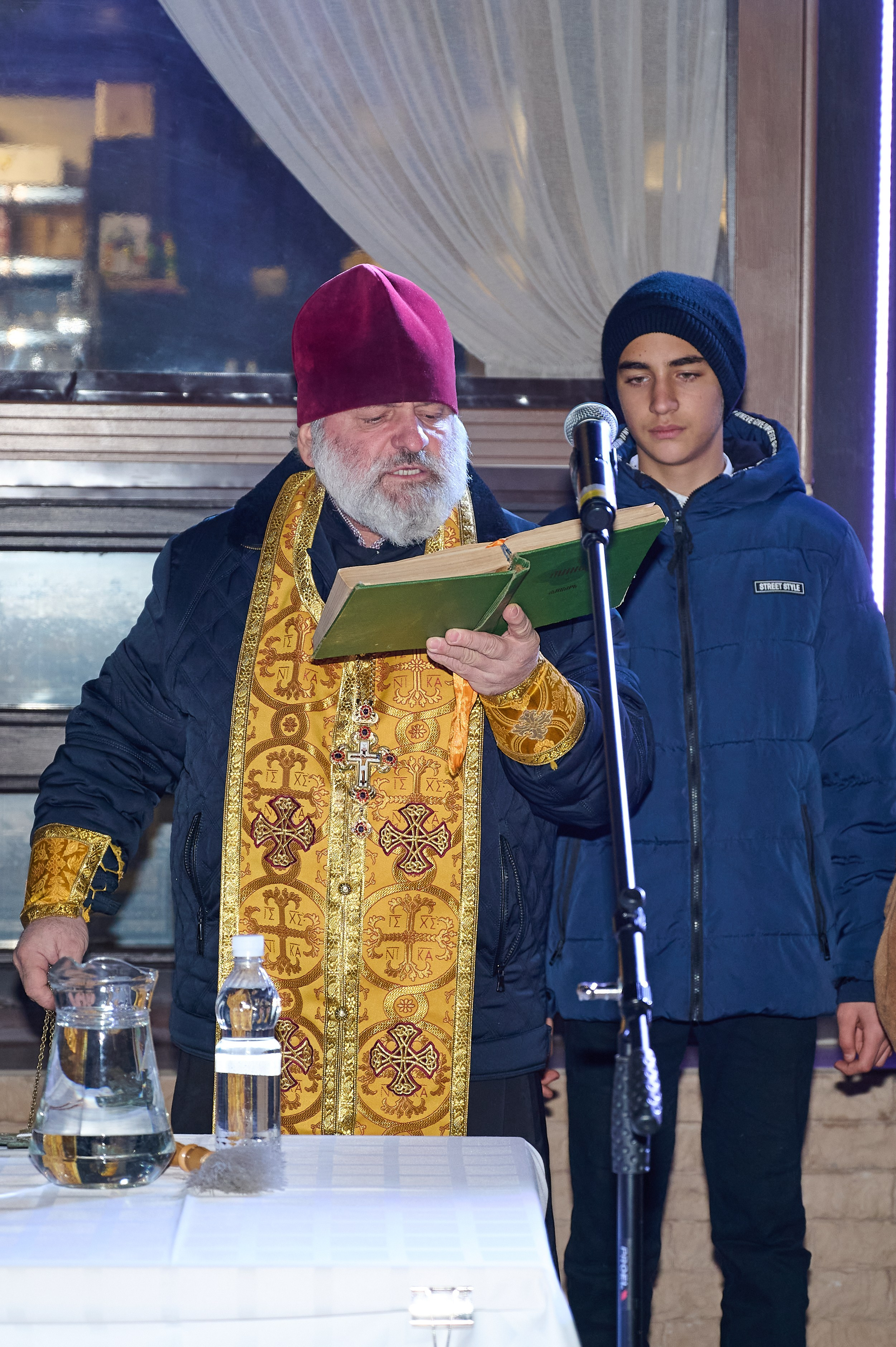 Крещенские купания. Жизнь курорта Кабардинка в фотографиях