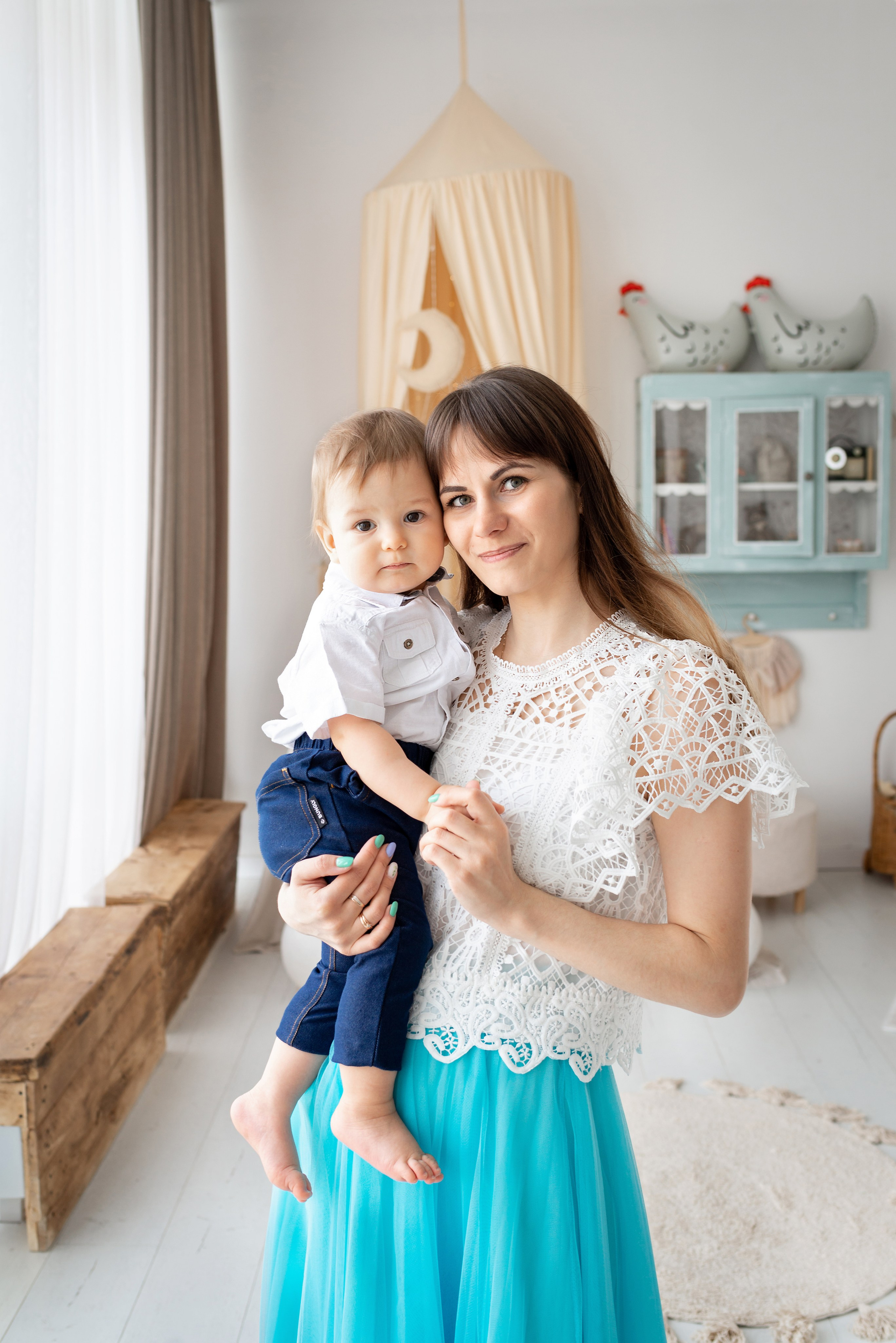 Фотосессия на годик для Романа. Детский фотограф новорождённых в Барнауле Ксения Хомкина