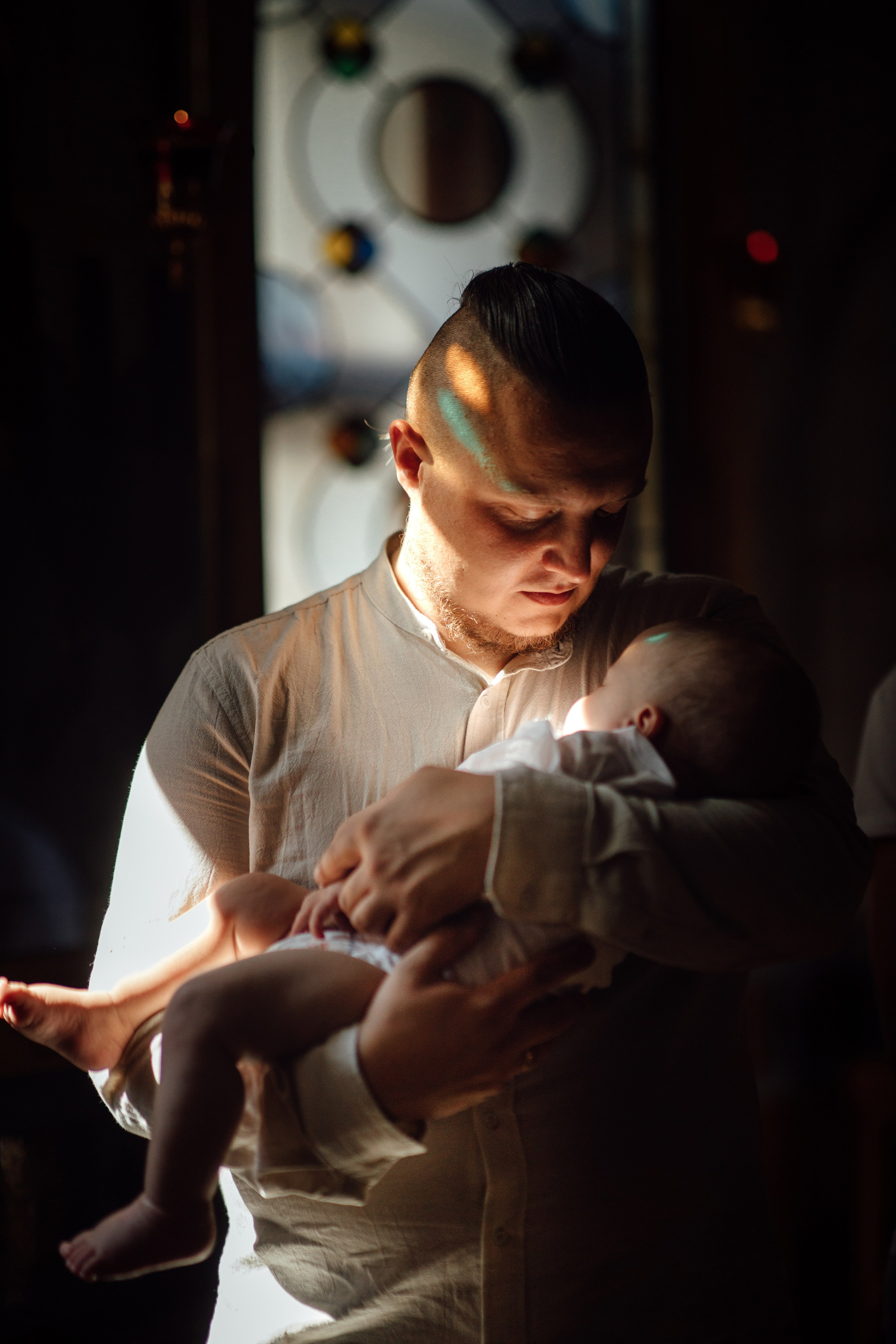 Таинство крещения Егора, Держаный храм, Елисаветенский монастырь, Минск