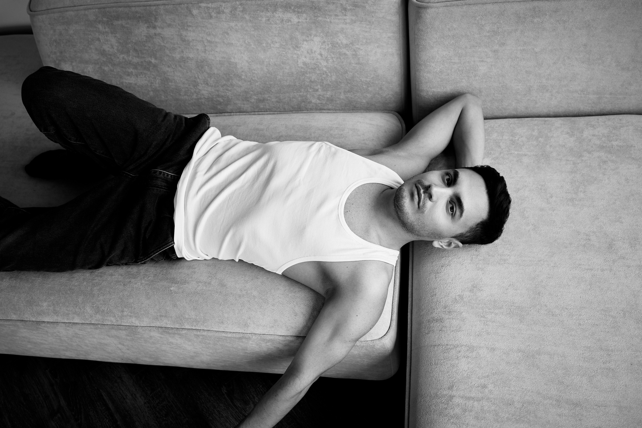 Мужская фотосессия в студии