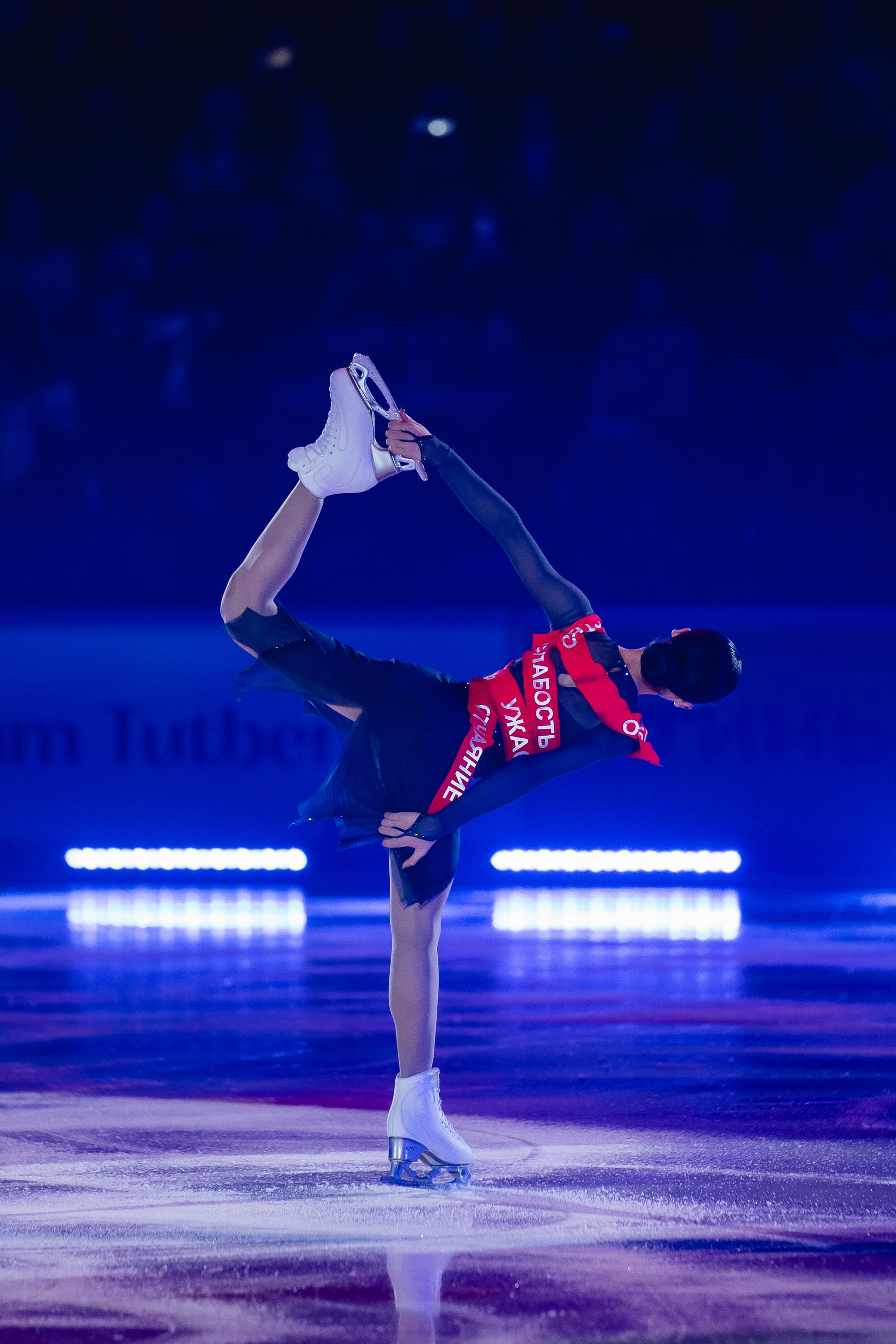 Шоу «Чемпионы на льду» в Новосибирске. Воробьева Ксения — Спортивный и танцевальный фотограф Новосибирск