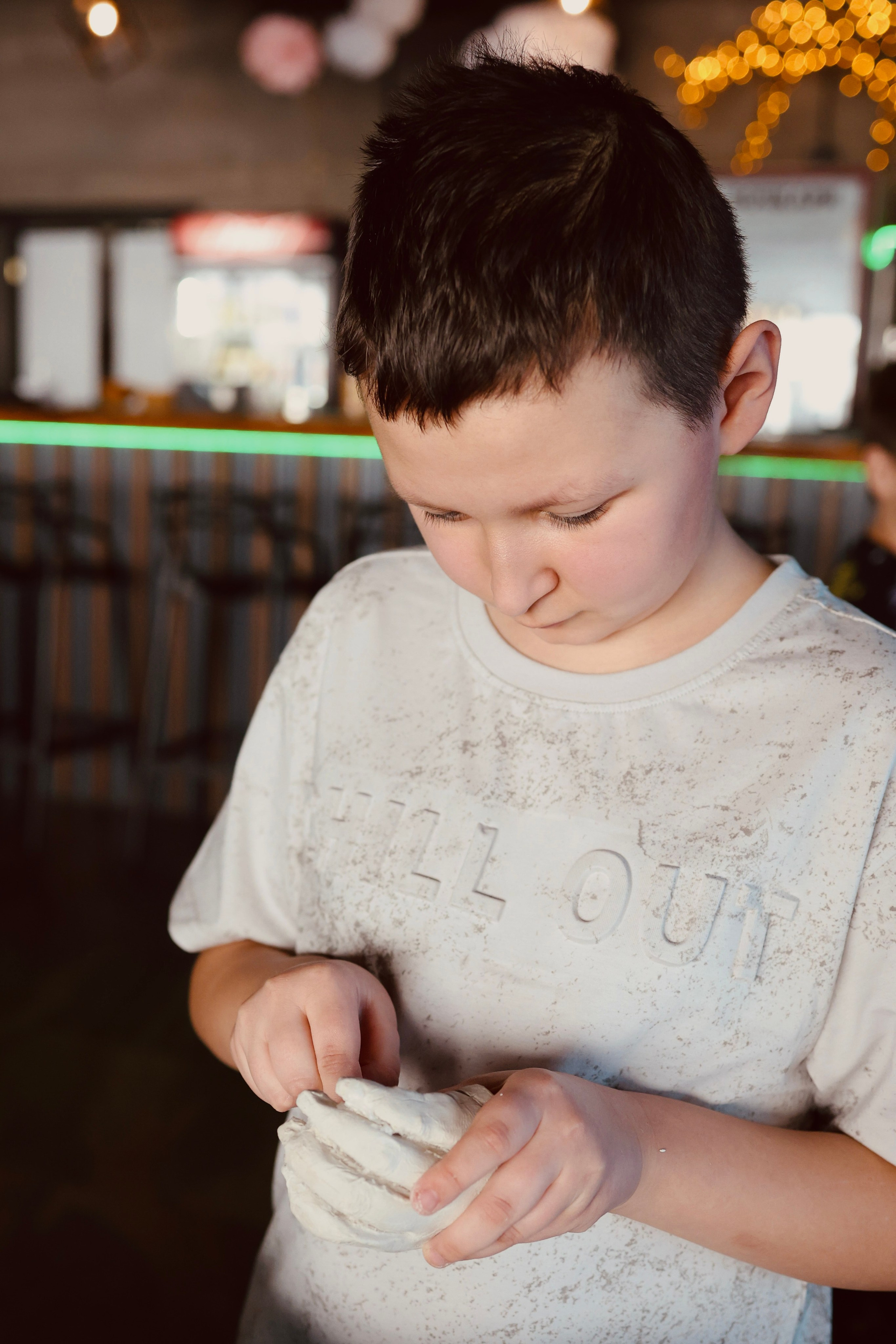 Мастер класс «3Д копия руки из гипса». Семейный и детский фотограф в Славгороде Анастасия Винс