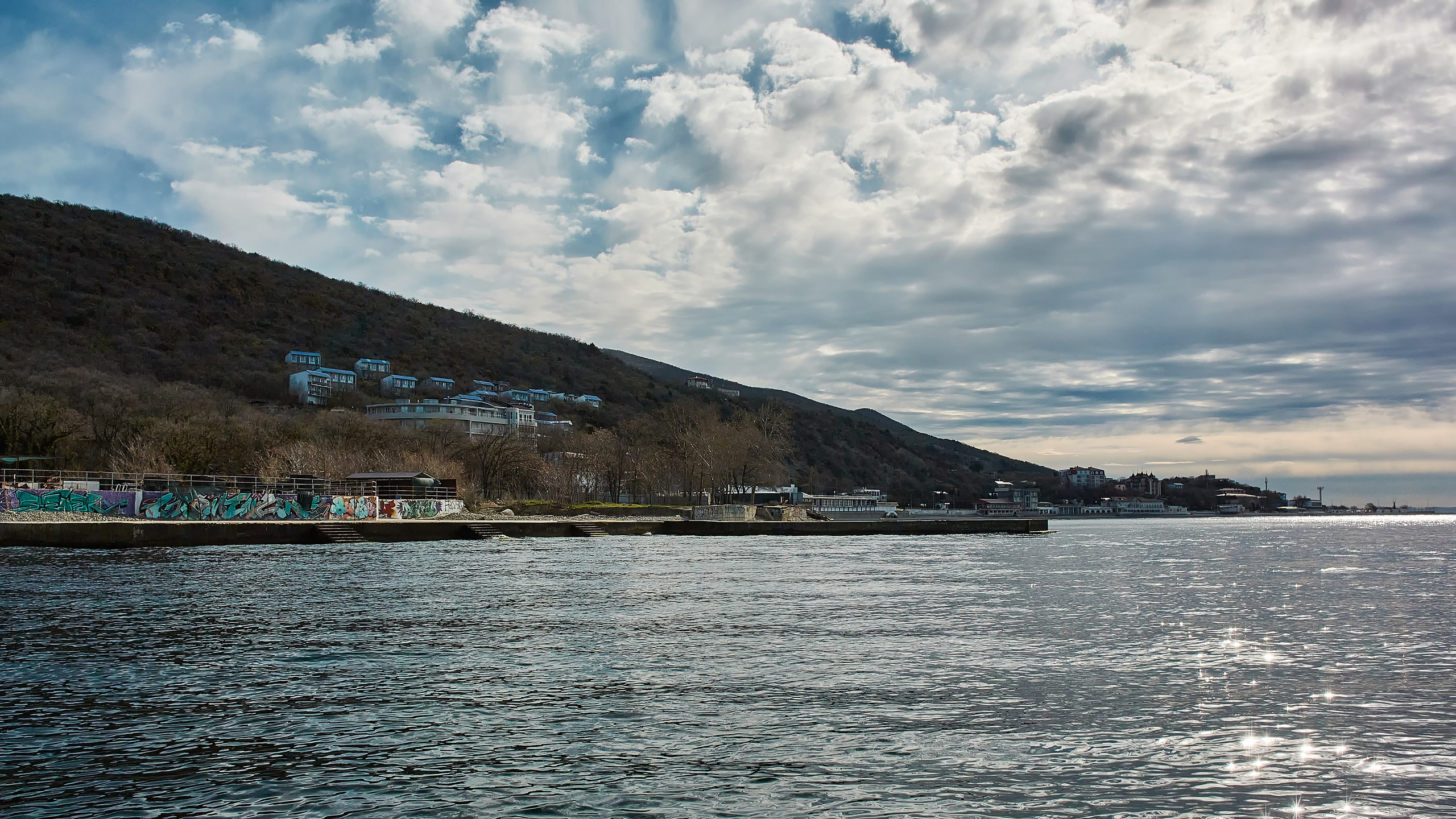 САП-прогулка в Широкой Балке. Яркие фото на Чёрном море