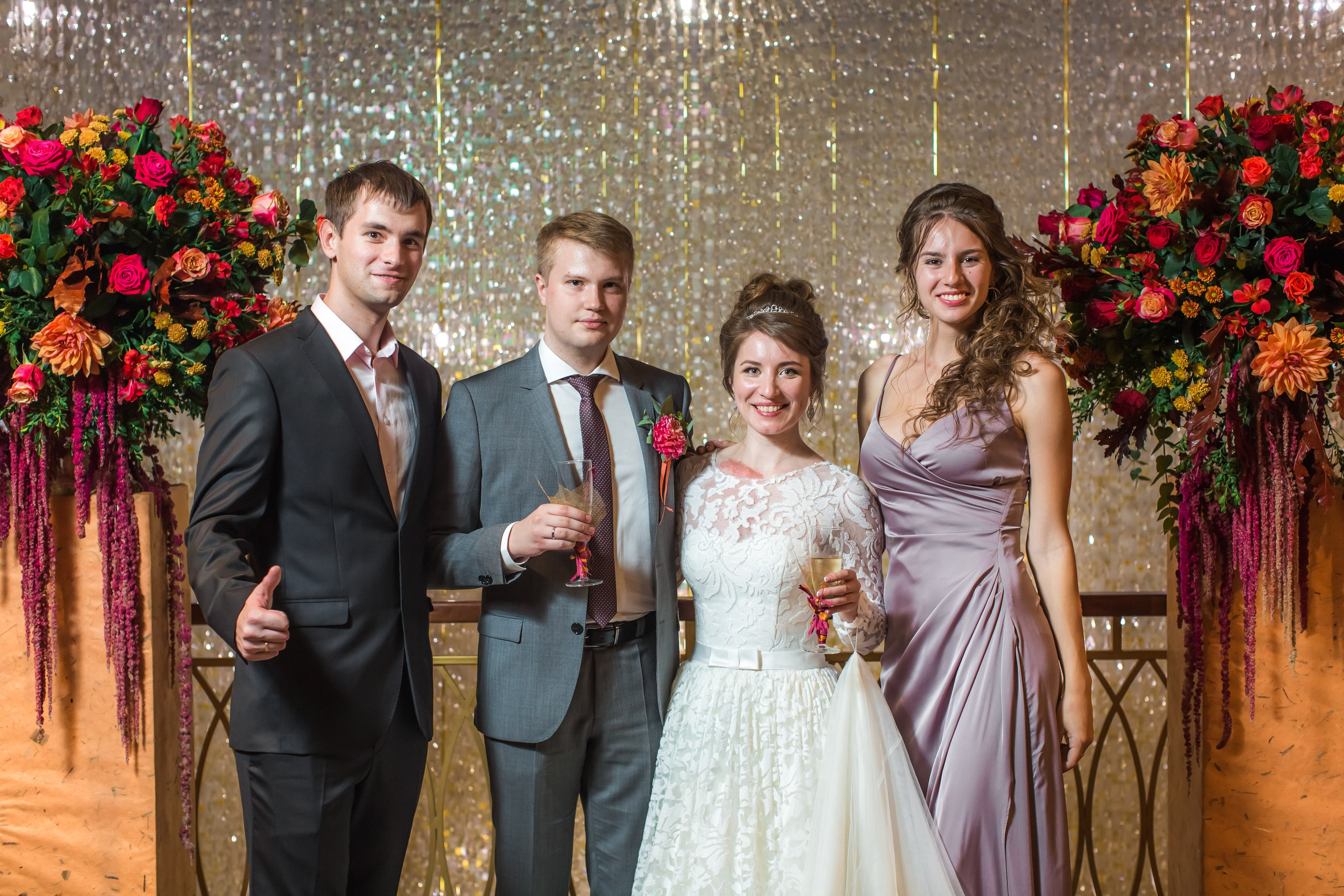 Осенняя свадьба в отеле Монарх. Праздничное агентство ПИОН