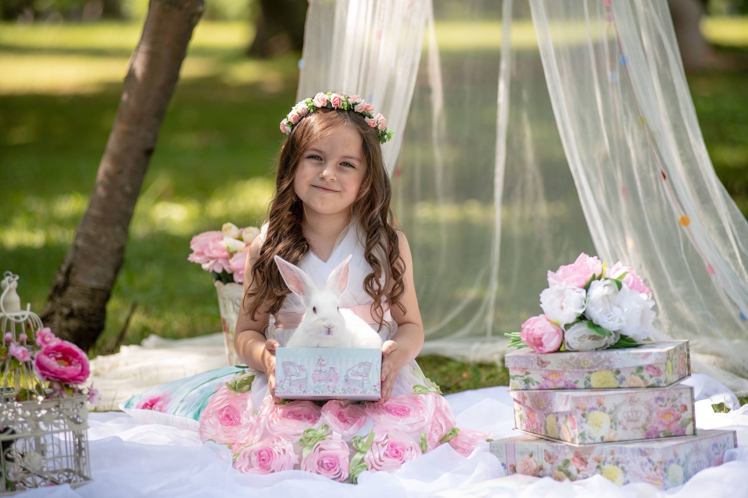 Фотосессия с кроликом. Свадебный и семейный фотограф в Самаре Марина Алексеева