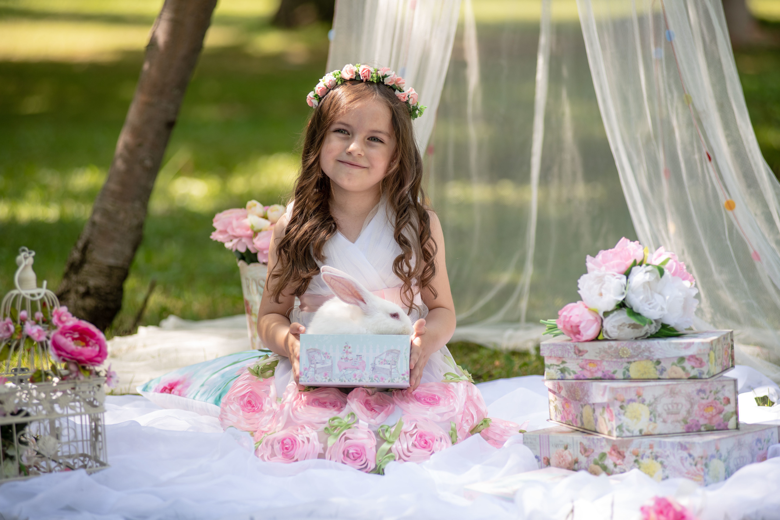 Фотосессия с кроликом. Свадебный и семейный фотограф в Самаре Марина Алексеева