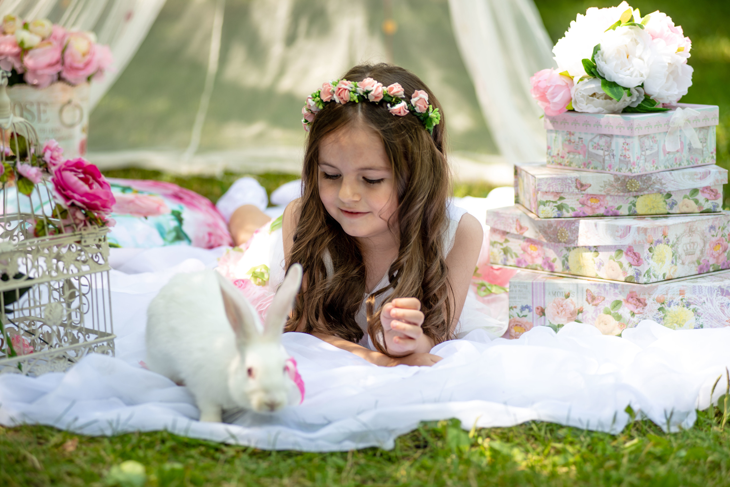 Фотосессия с кроликом. Свадебный и семейный фотограф в Самаре Марина Алексеева