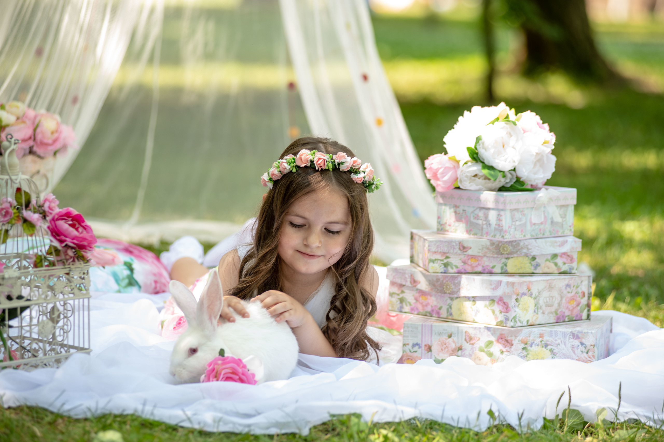 Фотосессия с кроликом. Свадебный и семейный фотограф в Самаре Марина Алексеева