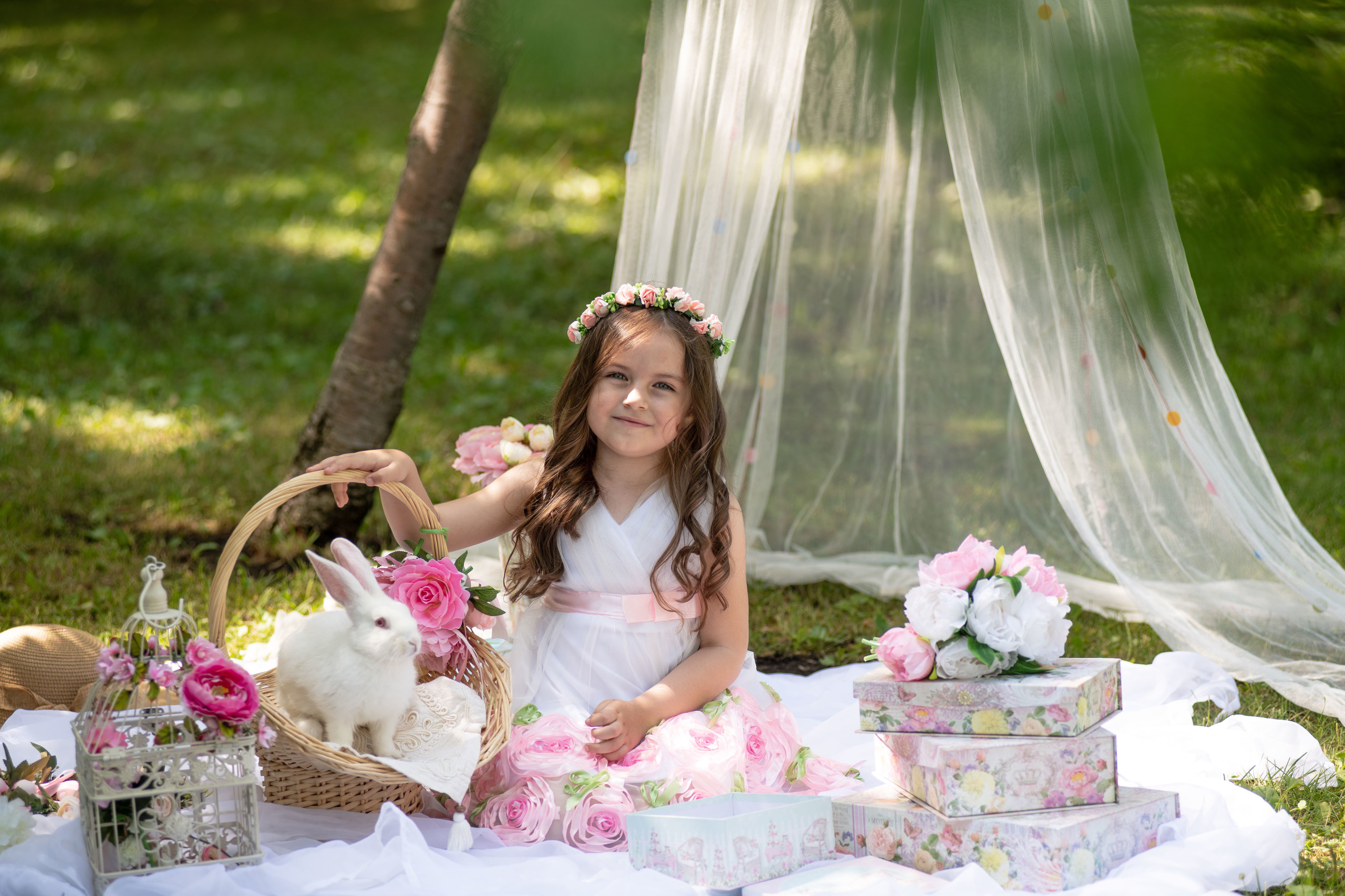 Фотосессия с кроликом. Свадебный и семейный фотограф в Самаре Марина Алексеева