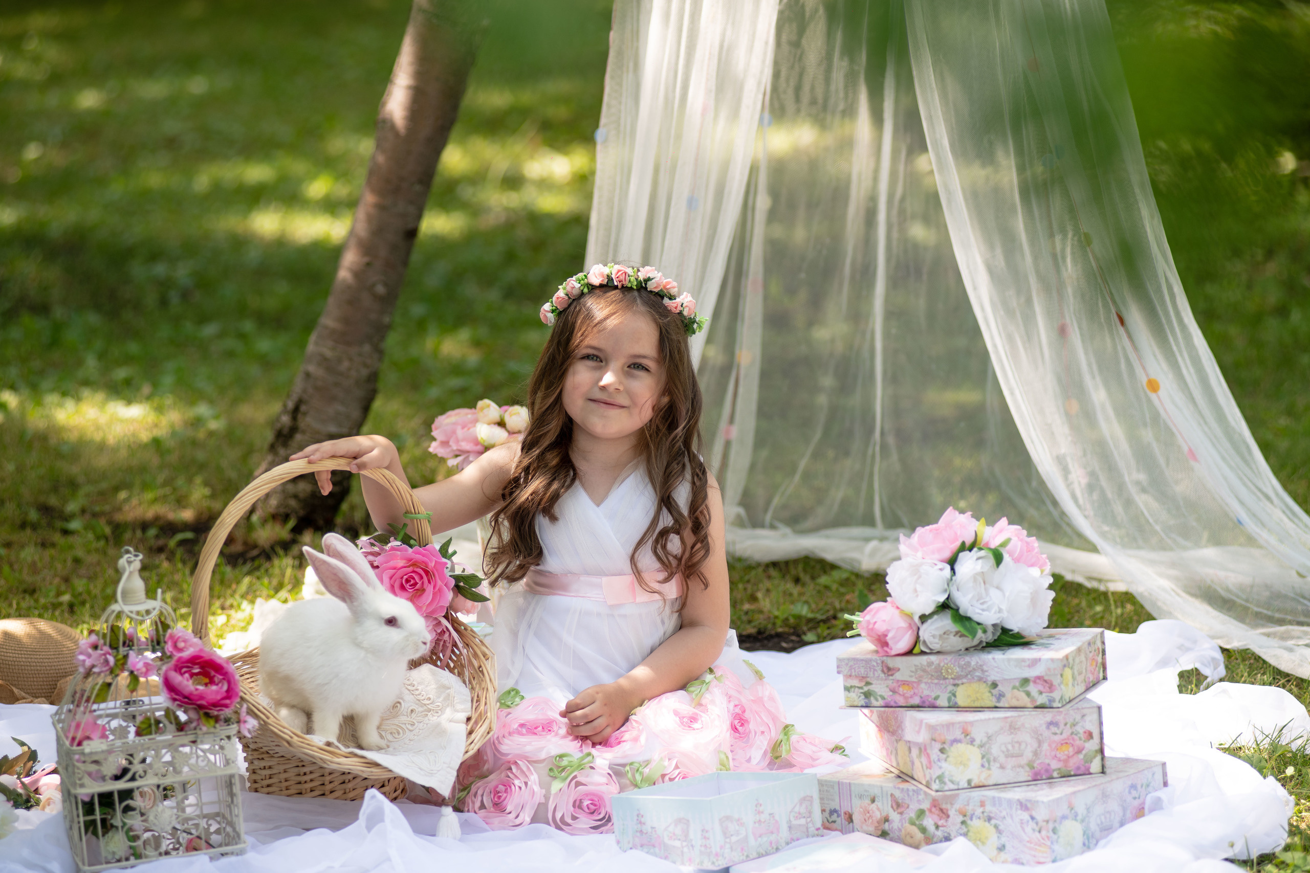 Фотосессия с кроликом. Свадебный и семейный фотограф в Самаре Марина Алексеева