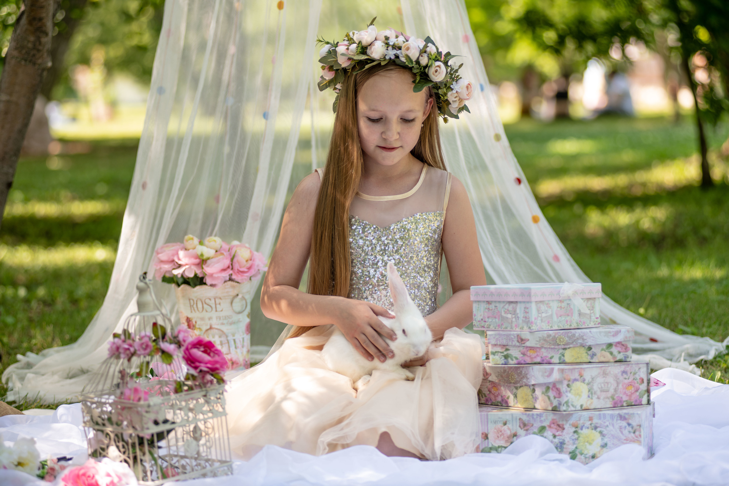 Фотосессия с кроликом. Свадебный и семейный фотограф в Самаре Марина Алексеева