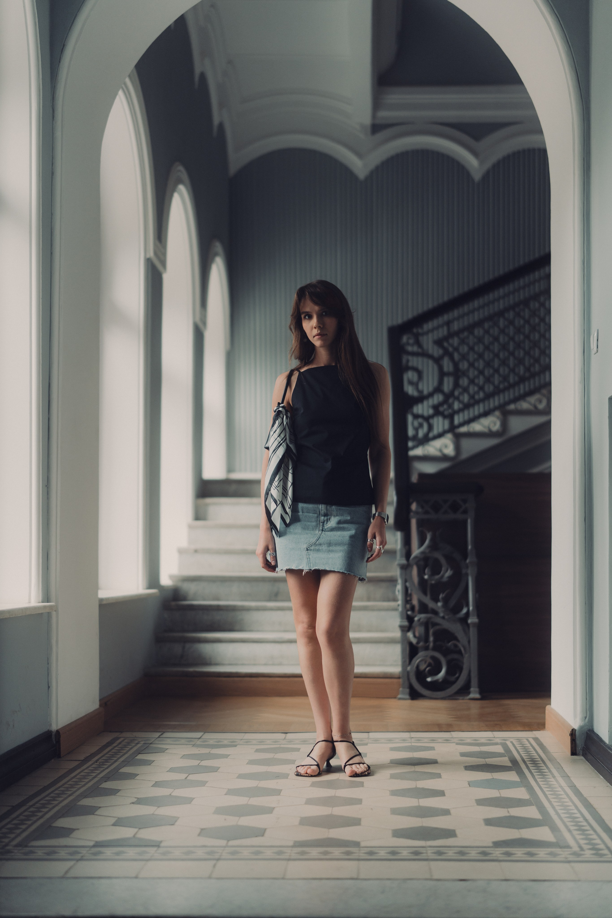 Outdoor Portrait Photoshoot at the Kazan Writers' Union