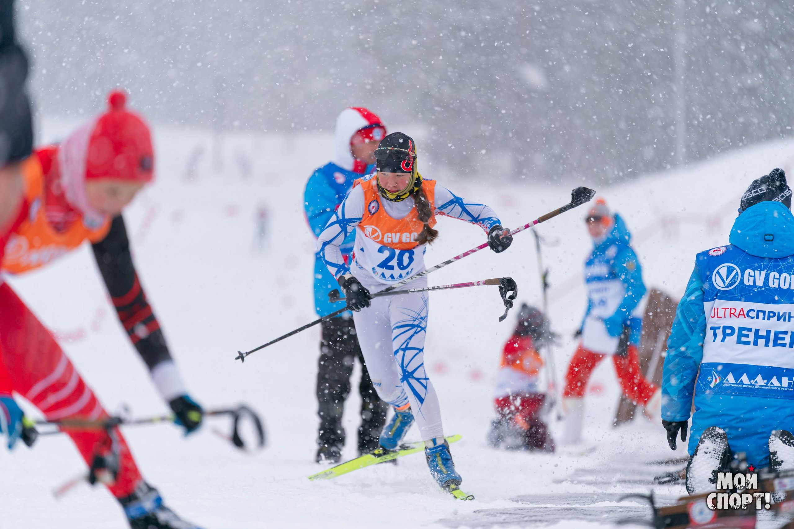 Ультра-спринт по биатлону 2025. Студия «Мой Спорт!» — все о спорте в Якутии