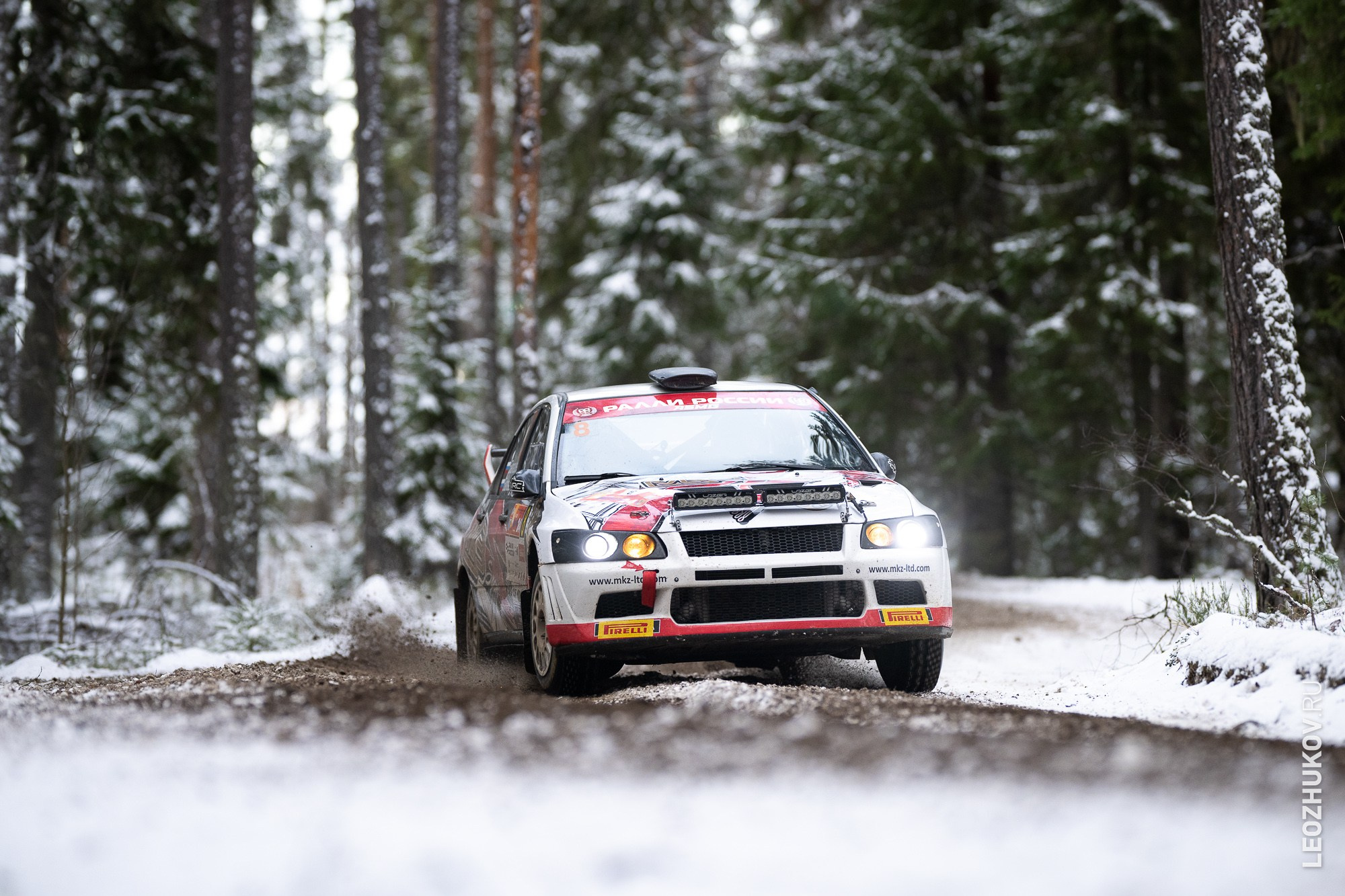 Rally Vyborg 2024. Sports photographer Leonid Zhukov