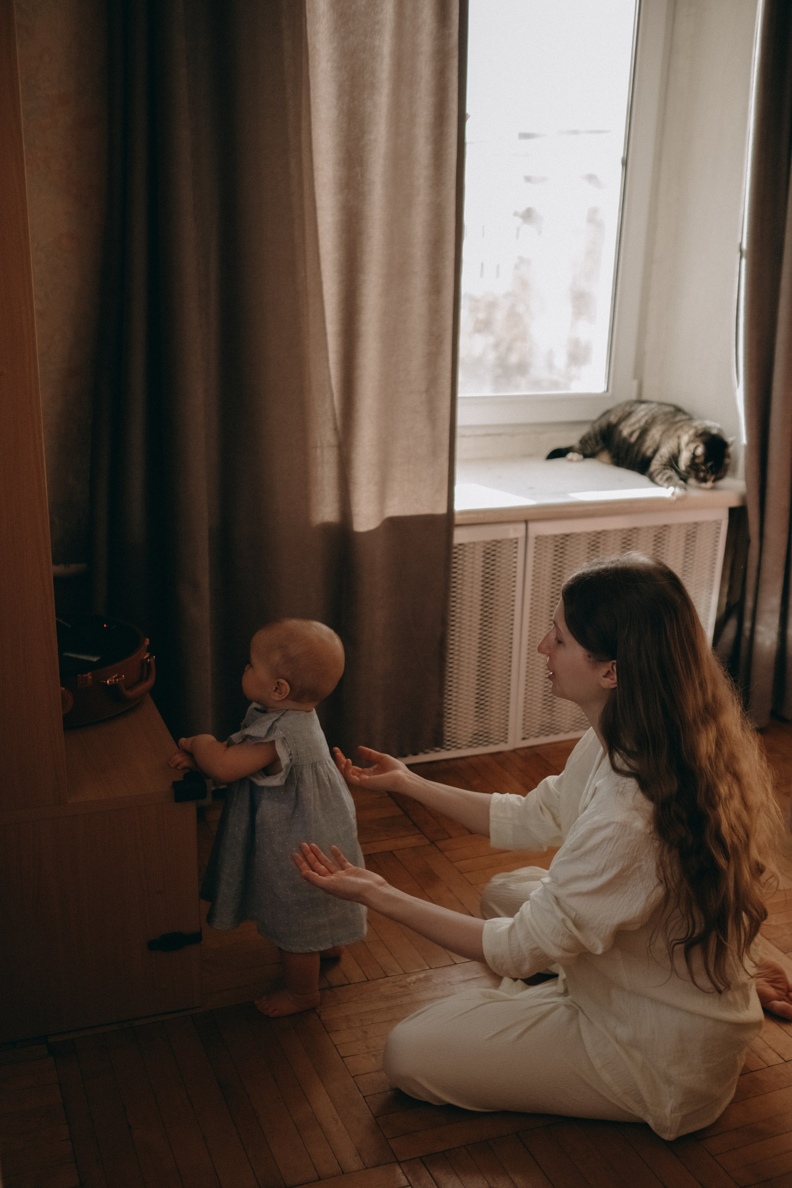 Теплая домашняя. Семейный фотограф в Санкт-Петербурге Дарья Косянчук