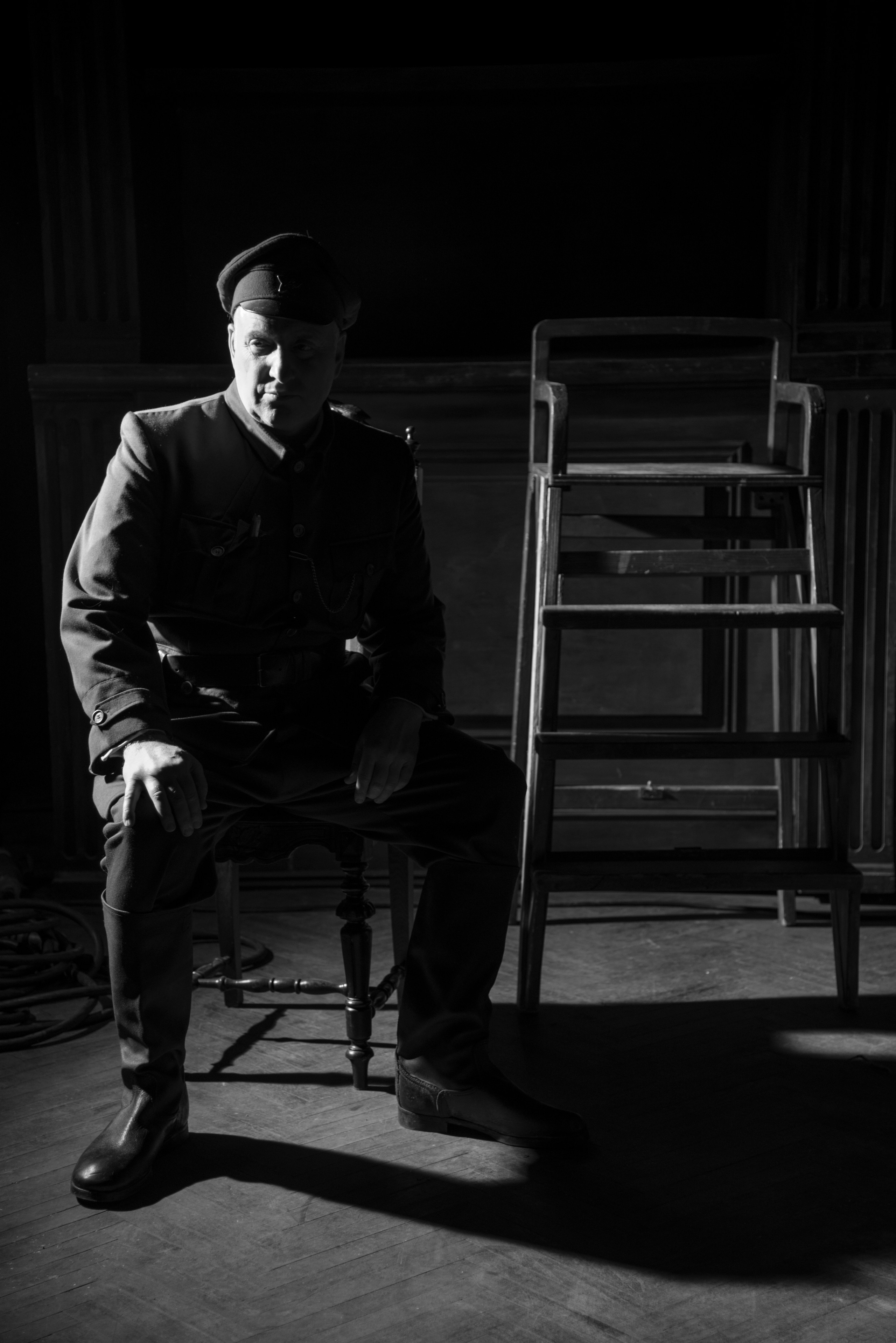 Бэкстейдж. Фотограф и оператор Илья Гунбин