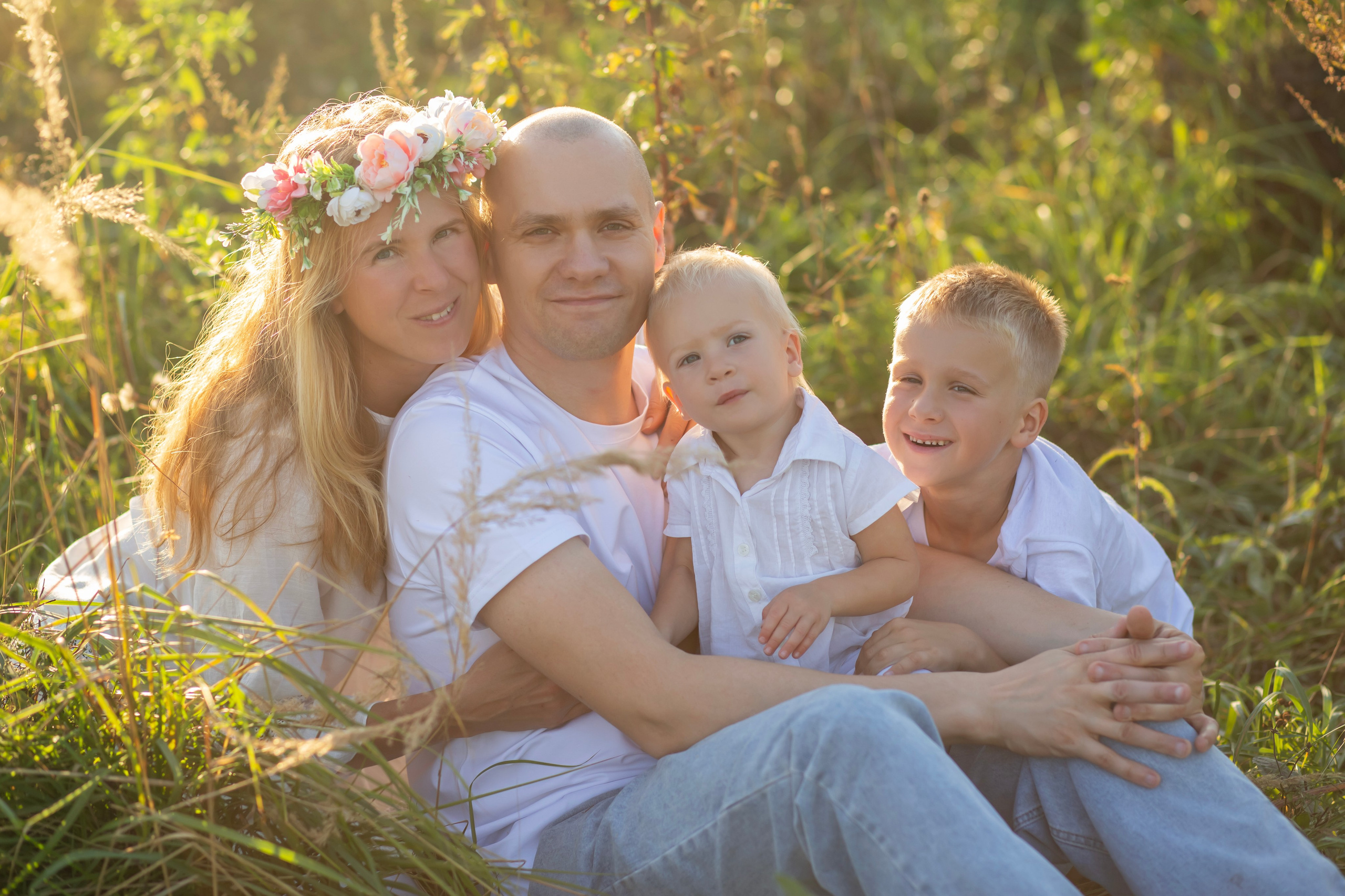 В поле…. Семейный и детский фотограф в Москве и МО — Александра