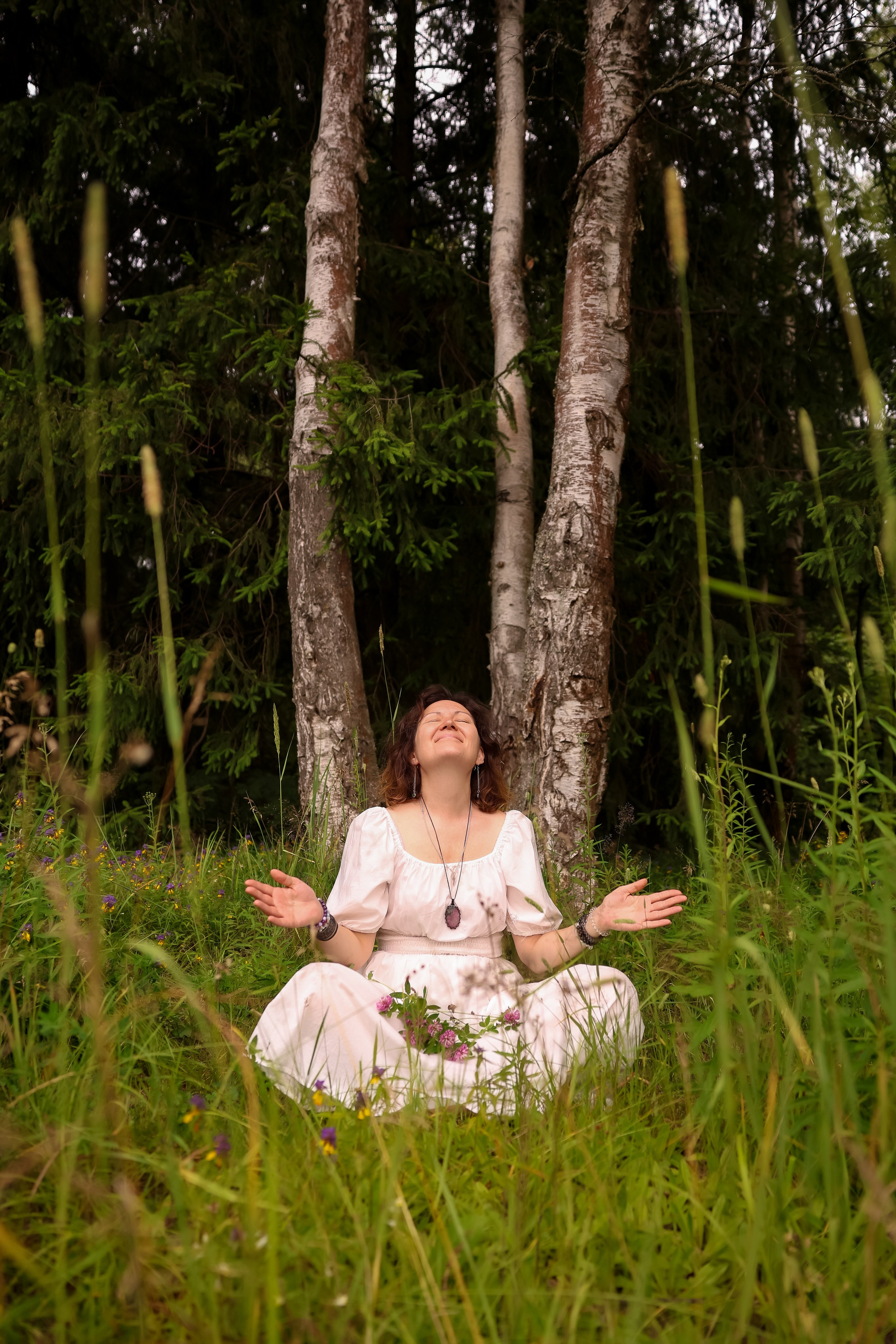 Ольга в лесу. Дарья Бухреева — фотограф, видеограф и фототерапевт. Москва и мир