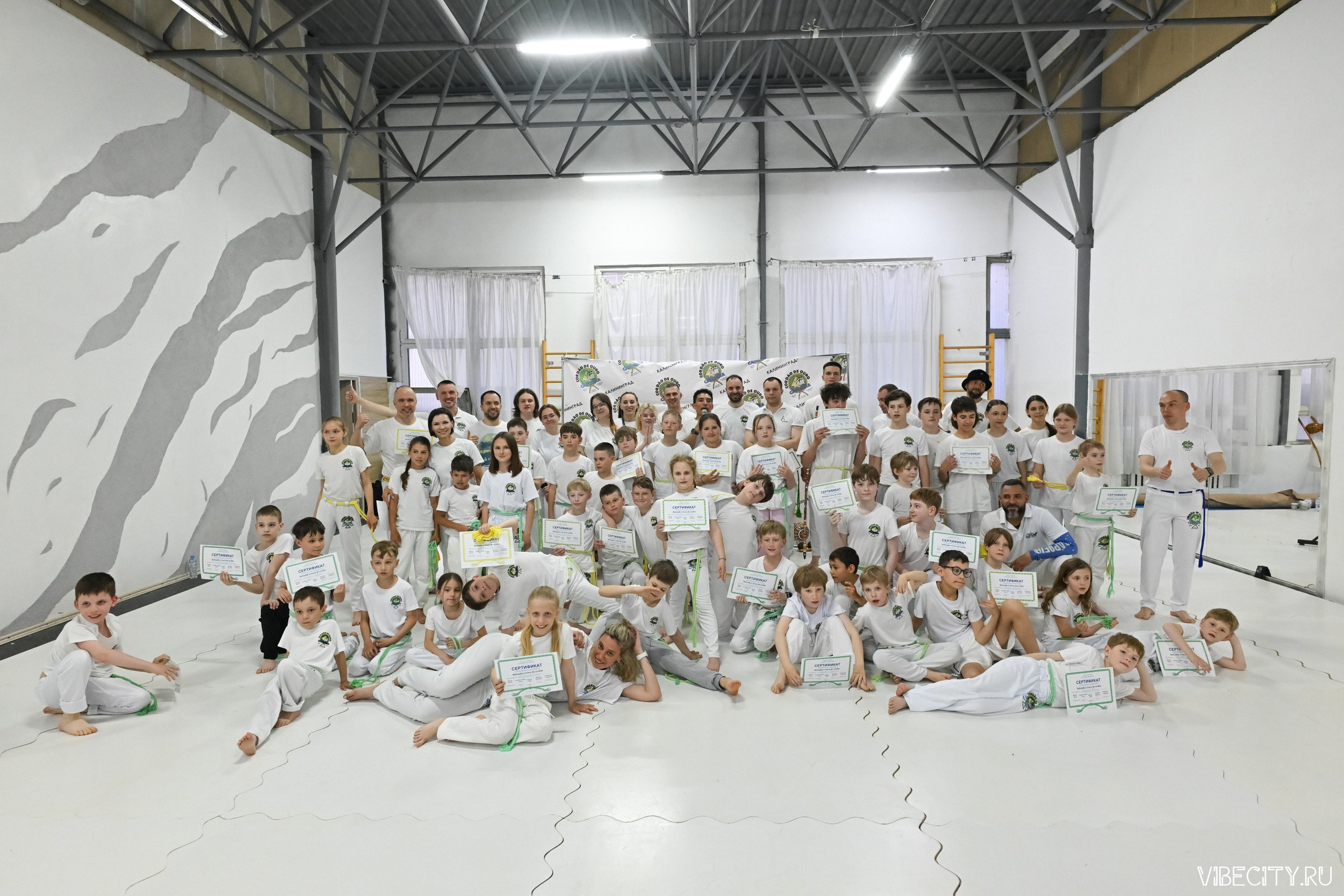 Capoeira: 4-е batizado e Troca de cordao. VIBECITY.RU Вайб Сити Ру Фоторепортажи Фотоотчеты Калининград