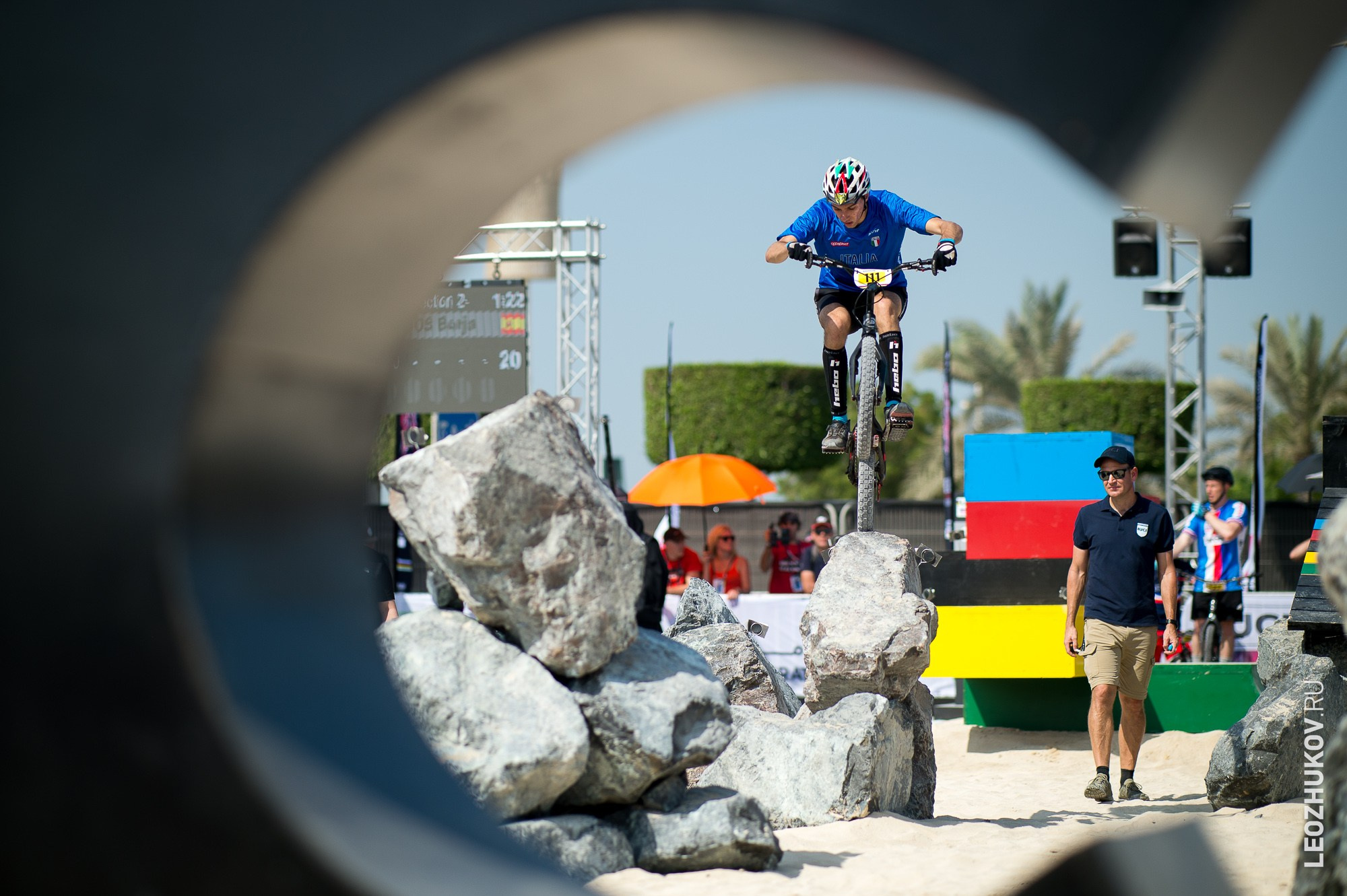 UCI Trials World Championships 2022. Sports photographer Leonid Zhukov
