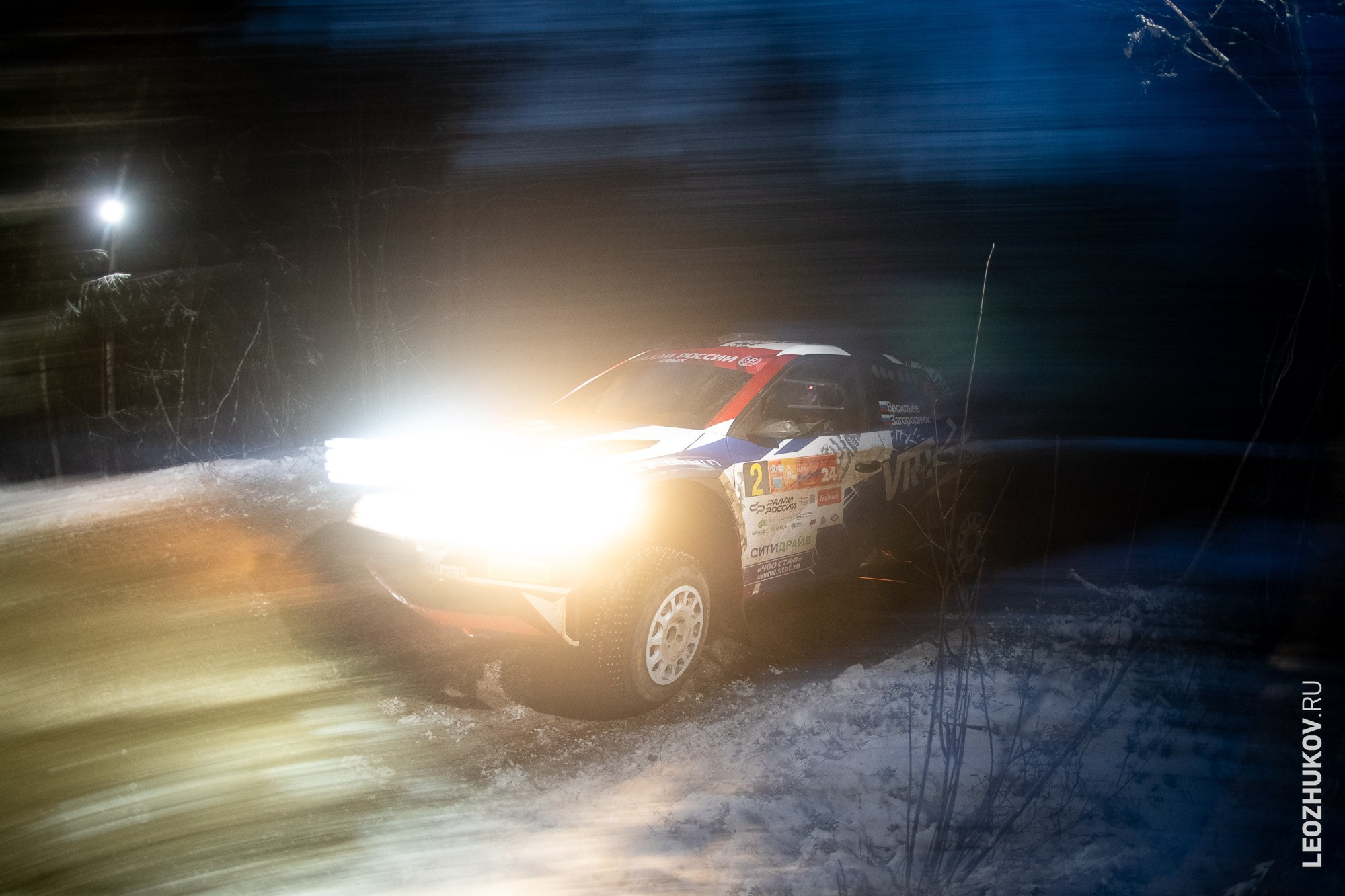 Rally Vyborg 2024. Sports photographer Leonid Zhukov