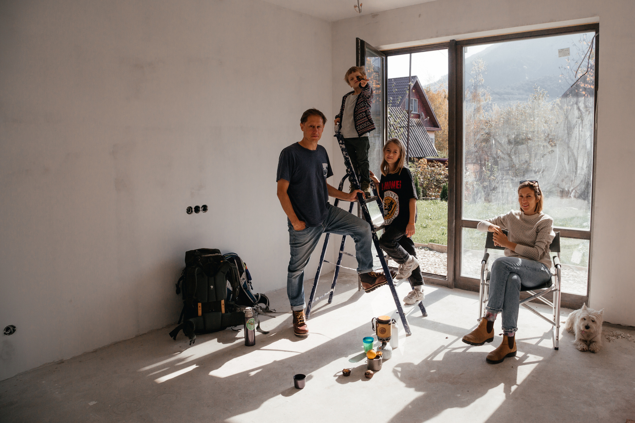 Стройка. Арина Мелехова фотограф Красная Поляна